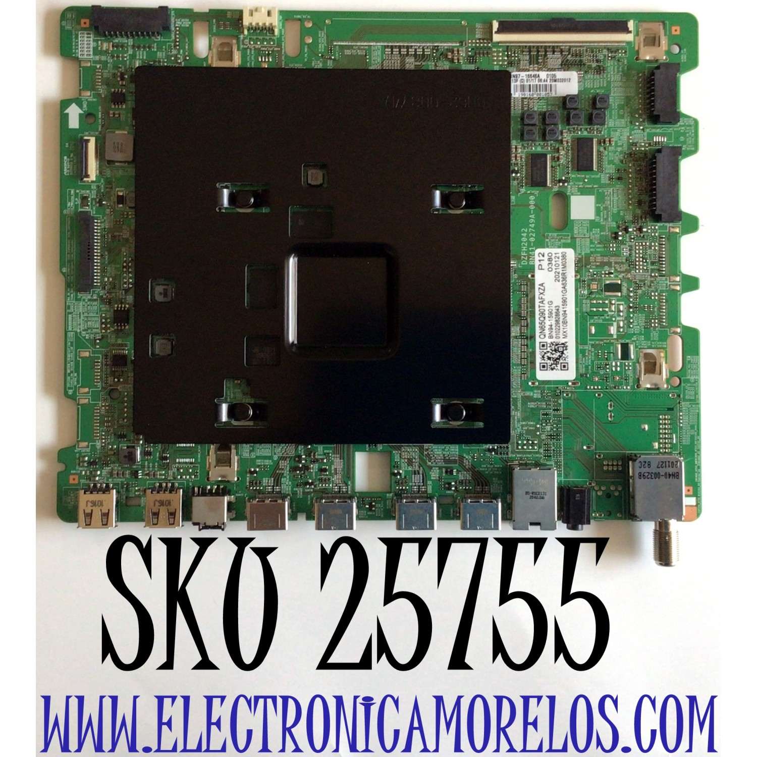 MAIN PARA TV SAMSUNG 4K·UHD·HDR·QLED ((SMART TV)) / NUMERO DE PARTE BN94-15901G / BN97-16646A / BN41-02749A-000 / PANEL CY-TT065FLAVBH / DISPLAY T650QVN08.H / MODELO QN65Q90 / QN65Q90TAFXZA / QN65Q90TAFXZA AF07 / QN65Q90TAFXZA AG08/QTQ90C / Q65C1