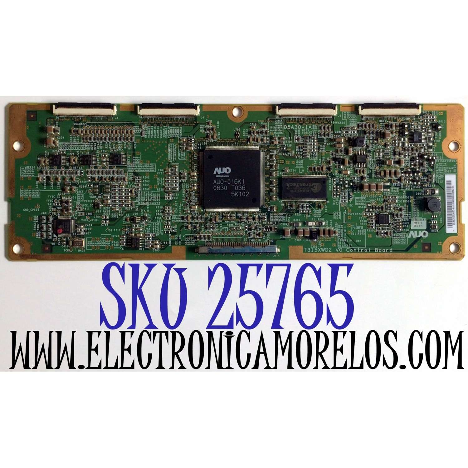 T-CON PARA TV SAMSUNG / NUMERO DE PARTE 5531T03052 / T315XWO2 / 55.31T03.052 / MODELOS LE32R74BDX / LE32R74BDX/XEU / X32SV / N3260W VS11436-1M