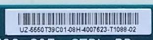 T-CON PARA TV ONN·ROKU TV 4K SMART TV (50) / NUMERO DE PARTE55.50T39.C01 / 5550T39C01 / 55T32-C0F / 55T32-COF / PANEL T500QVN04.1 / MODELO 100012585 - Imagen 2