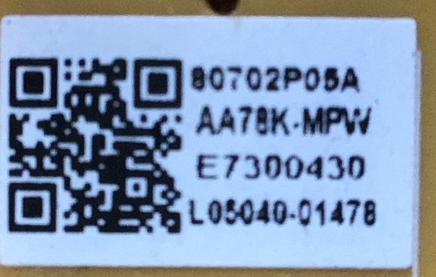 FUENTE DE PODER PARA TV SANYO 4K UHD SMART TV / NUMERO DE PARTE AA78KMPW / AA78K-MPW / BAA78ZF0102 1 / BAA78ZF01 02 1 / BAA78ZF01021 / MODELO 65PFL5602/F7 / 65PFL5602/F7 C - Imagen 2