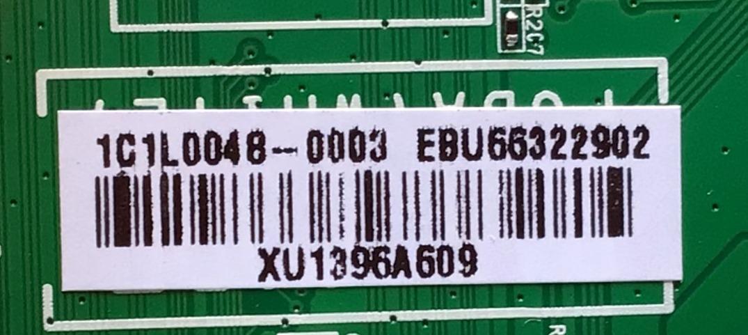 MAIN PARA TV LG NUMERO DE PARTE EBU66322902 / EAX69462206 1C1L0048-0003 / XU1396A509 / PANEL NC500TQG-VHKH1 / MODELO 50UP8000PUA.BUSSLJM - Imagen 2