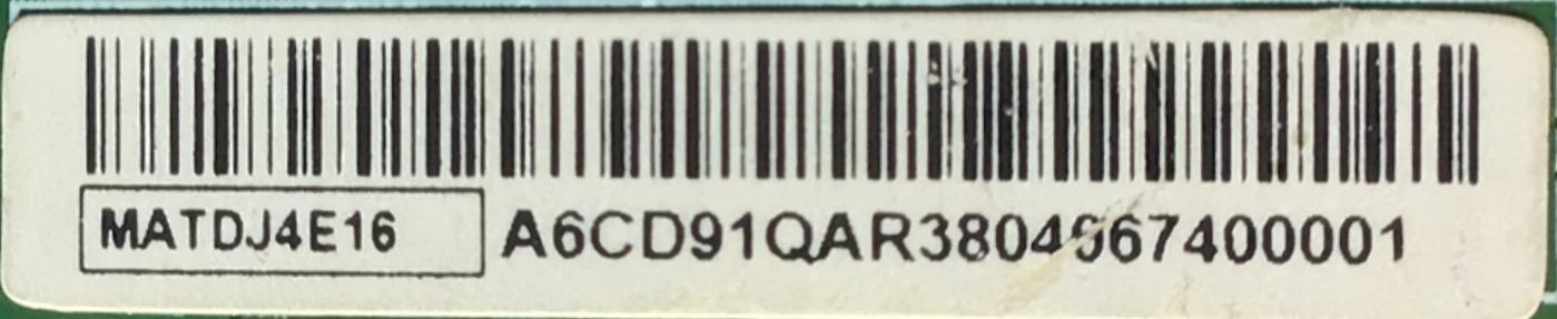 T-CON PARA TV WESTINGHOUSE NUMERO DE PARTE MATDJ4E16 / E22203417112806 / PANEL V580DJ4-ME5 / MODELO WR58UB4108 - Imagen 2