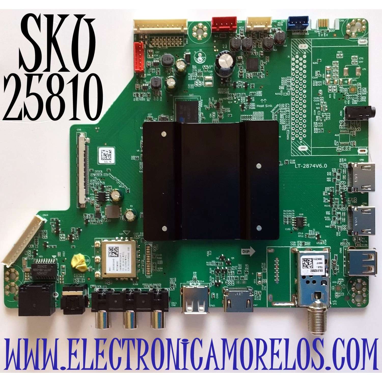 MAIN PARA TV RCA NUMERO DE PARTE TV34110141 / LT-2874V6.0 / HX20WTV-320ZJ / JR45R3HA7L / GK-HXTV65 / LT-2874V6.0 / MODELO RWOSU6547-B