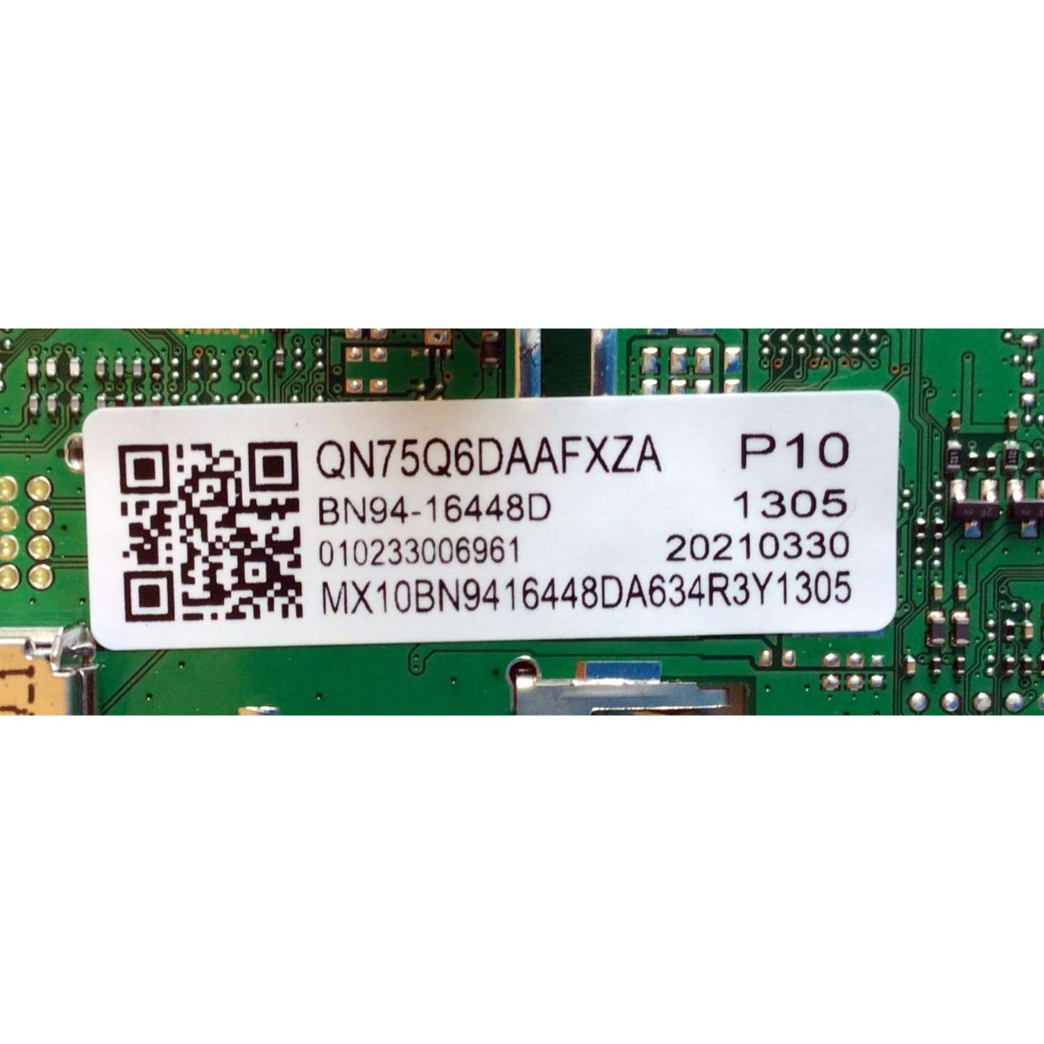 MAIN PARA TV SAMSUNG (75) QLED 4K·UHD·HDR SMART TV / NUMERO DE PARTE BN94-16448D / BN41-02844A / BN97-18505A / BN97-17789A / PANEL'S CY-QA075HGEV1H / CY-QA075HGSV1H / DISPLAY HV750QUB-F9B / MODELOS QN75Q60AAFXZA BA02 / QN75Q6DAAFXZA BA02 - Imagen 3