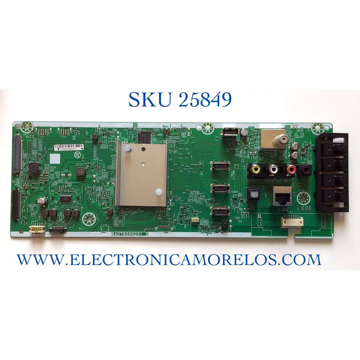 MAIN PARA TV PHILIPS / NUMERO DE PARTE AD183UA-65UB / D183D0F / BAD780G0201 2 / BAD780G02012 / MODELO 65PFL5766/F7