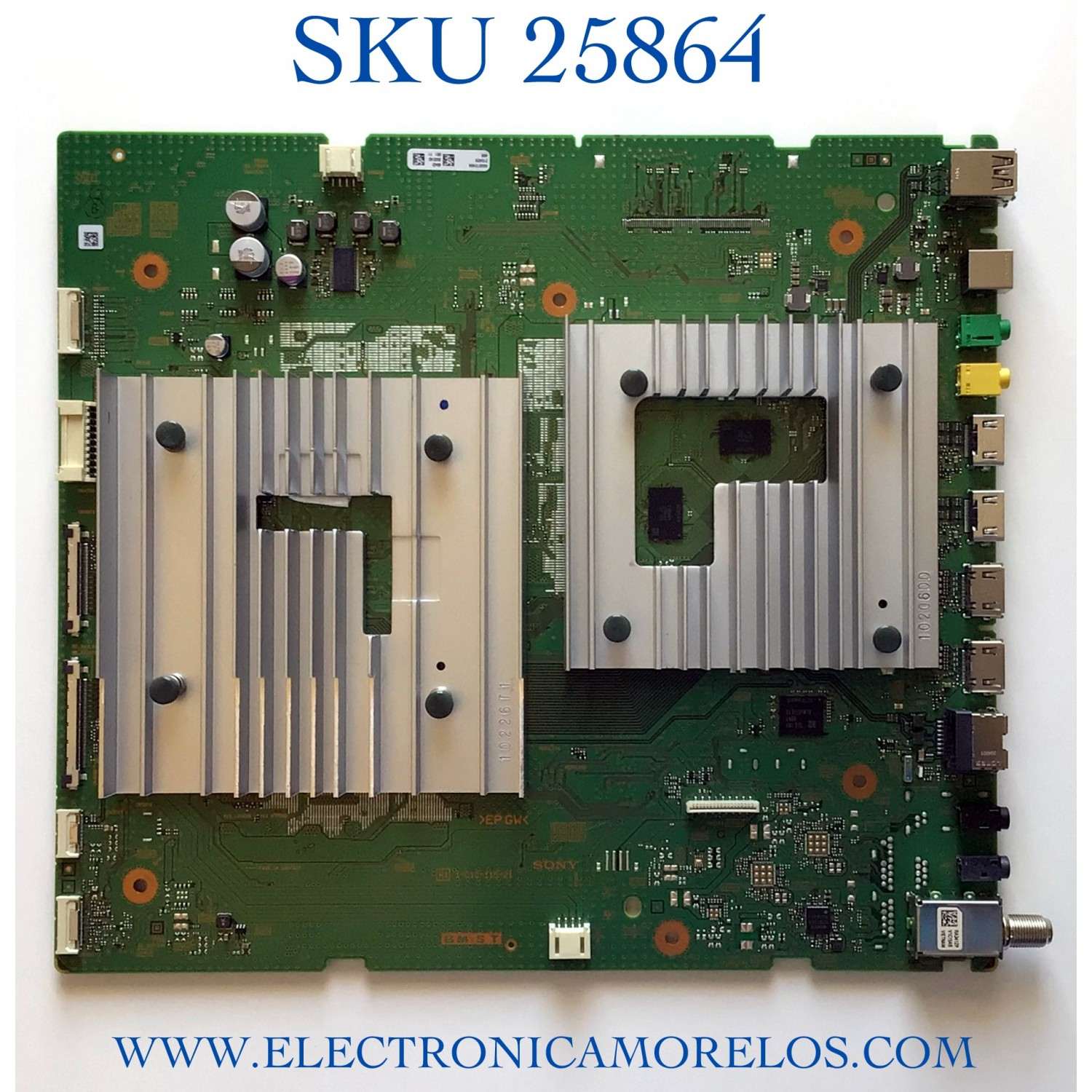 MAIN PARA TV PARA TV SONY 4K UHD HDR SMART TV / NUMERO DE PARTE A-5027-263-A / A5027249A 484 / A-5027-249-A 484 / 1-010-115-21 / A5027249A / A-5027-249-A / PANEL YDBM065DCS11 / NUMERO DE DISPLAY ST6451D03-5 / MODELO XR-65X90J / XR65X90J