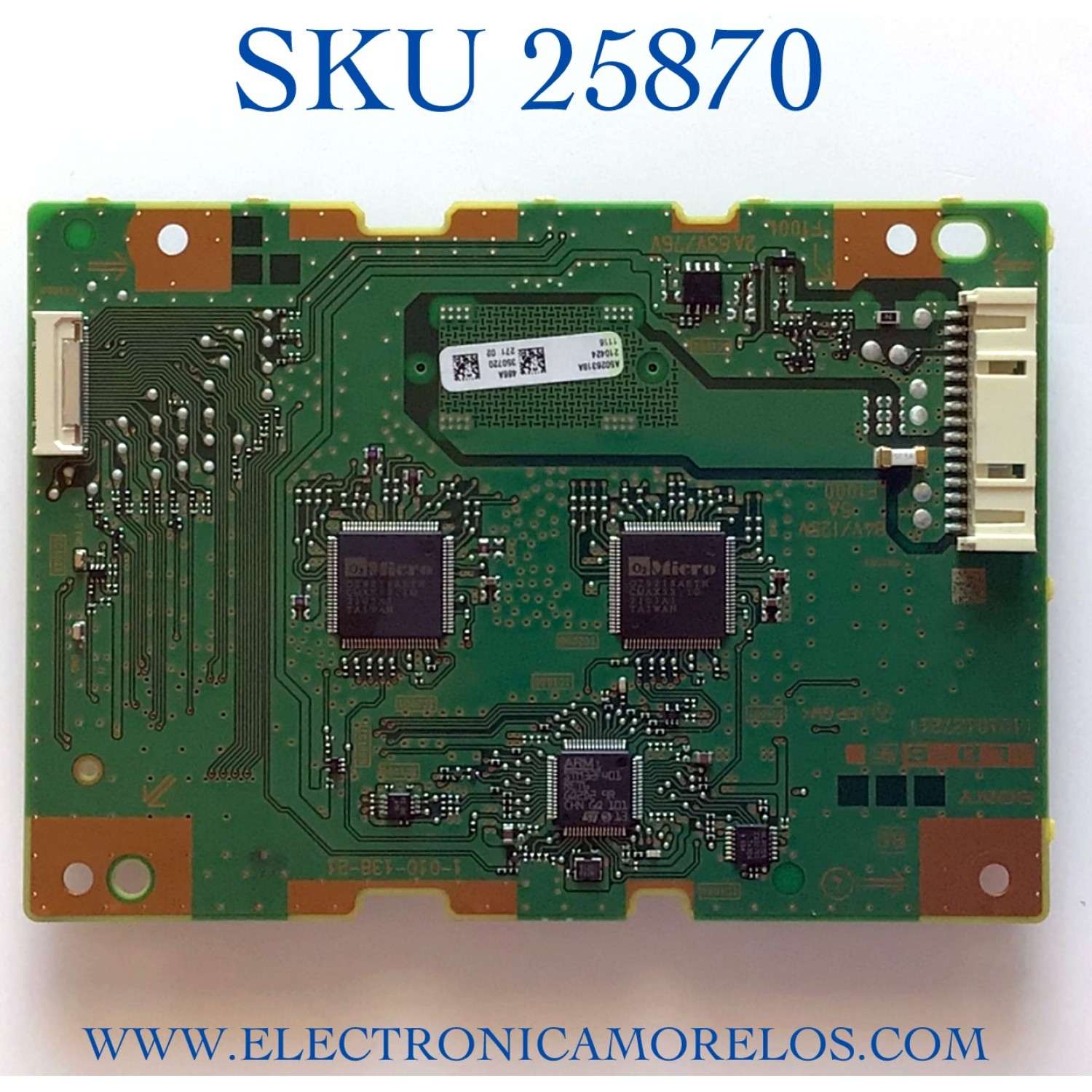 LED DRIVER PARA TV SONY BRAVIA / NUMERO DE PARTE A5026318A 486 / 101013721 / A-5026-318-A 486 / 1-010-137-21 / PANEL YDBM055DCS11 / MODELO XR-55X90J / XR55X90J