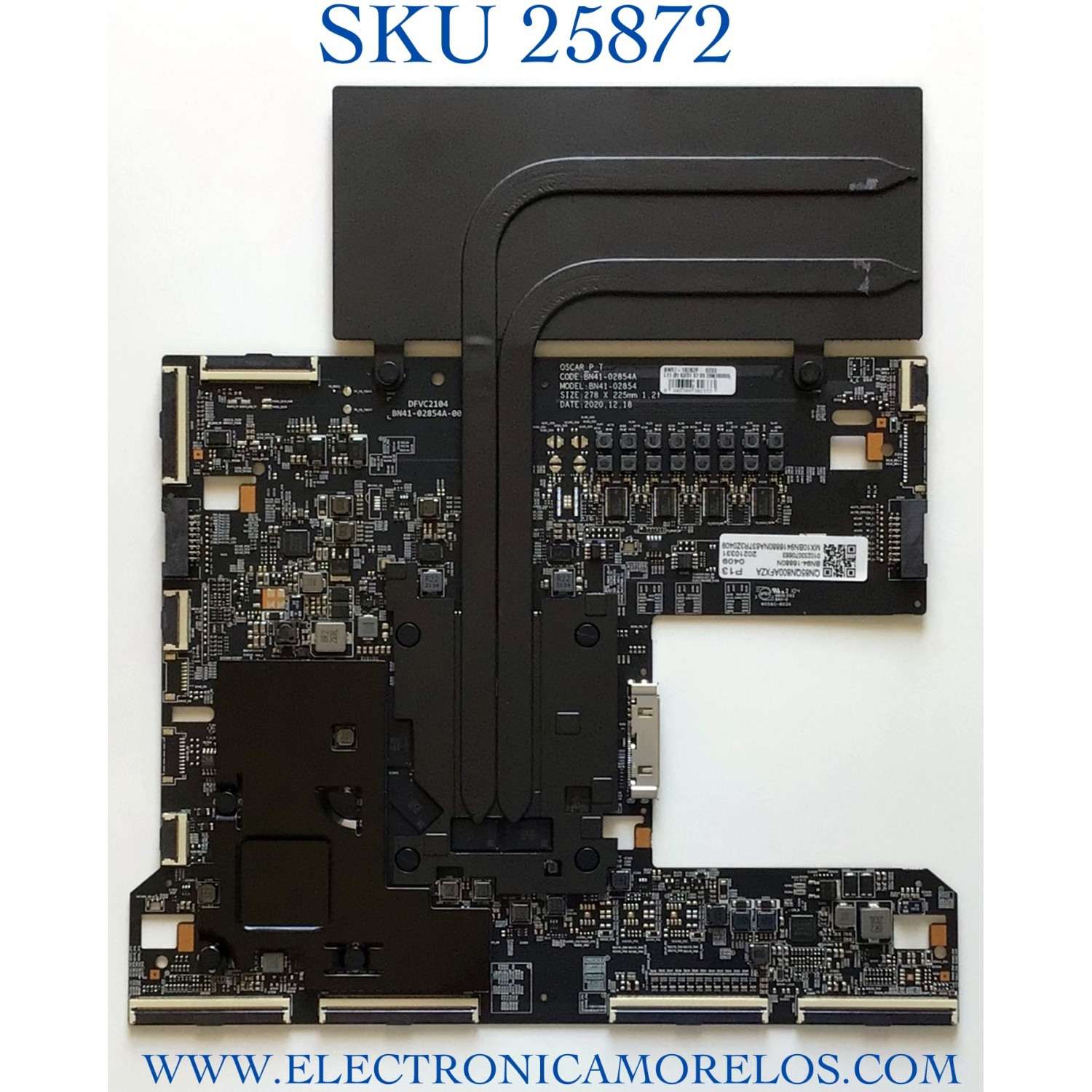 MAIN PARA TV SAMSUNG QLED NEO 8K SMART TV / NUMERO DE PARTE BN94-16880N / BN41-02854A / BN97-18282F / PANEL CY-TA085JMAV1H / MODELO QN85QN800 / QN85QN800AFXZA / QN85QN800AFXZA AA01