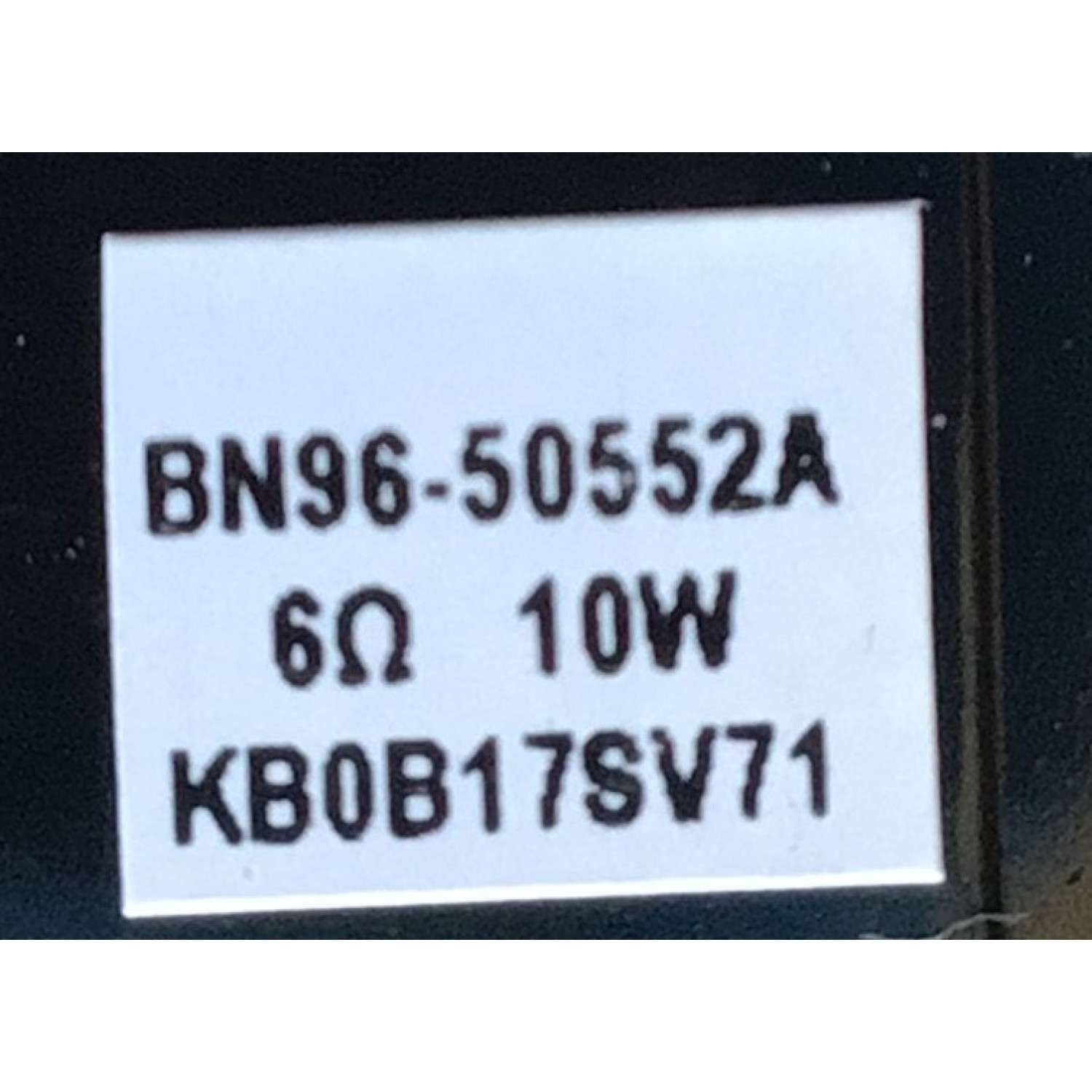 KIT DE BOCINAS (2 PIEZAS) PARA TV SAMSUNG NUMERO DE PARTE BN96-50552A / BN63-18632X / BN63-18629X / BN96-50552A / 50552A / PANEL CY-TT055FMAV4H / MODELO QN55Q80TAFXZA AC02 / QN55Q80TAF - Imagen 2