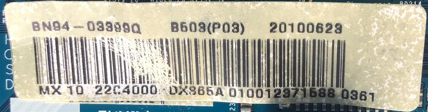 MAIN PARA TV SAMSUNG NUMERO DE PARTE BN94-03399Q / BN41-01330D / BN97-04038Q / PANEL T216HAE1-DB / MODELO UN22C4000PDXZA CY03 / UN22C4000PDXZA - Imagen 2