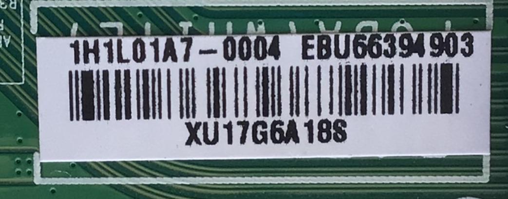 MAIN PARA TV LG NUMERO DE PARTE EBU66394903 / EAX69715101 / PANEL NC500DQG-VXHX7 / MODELO 50UP7560AUD.BUSJLJM / 50UP7560AUD - Imagen 2