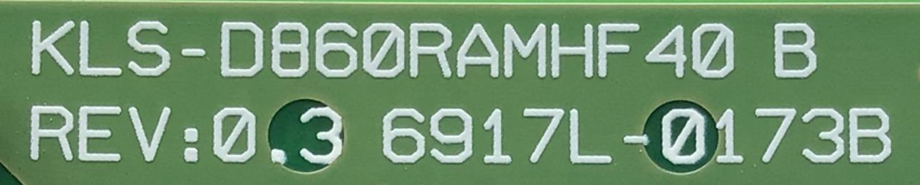 LED DRIVER PARA MONITOR LG NUMERO DE PARTE  6917L-0173B / KLS-D860RAMHF 40 B / PANEL LD860DBN-UJA1 / MODELO 86BH5C-B - Imagen 3