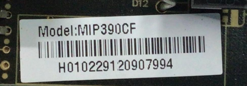 FUENTE PARA TV SCEPTRE NUMERO DE PARTE MIP390CF / H010229120907994 / PANEL V390HJ1-L02 / MODELO X40 - Imagen 2