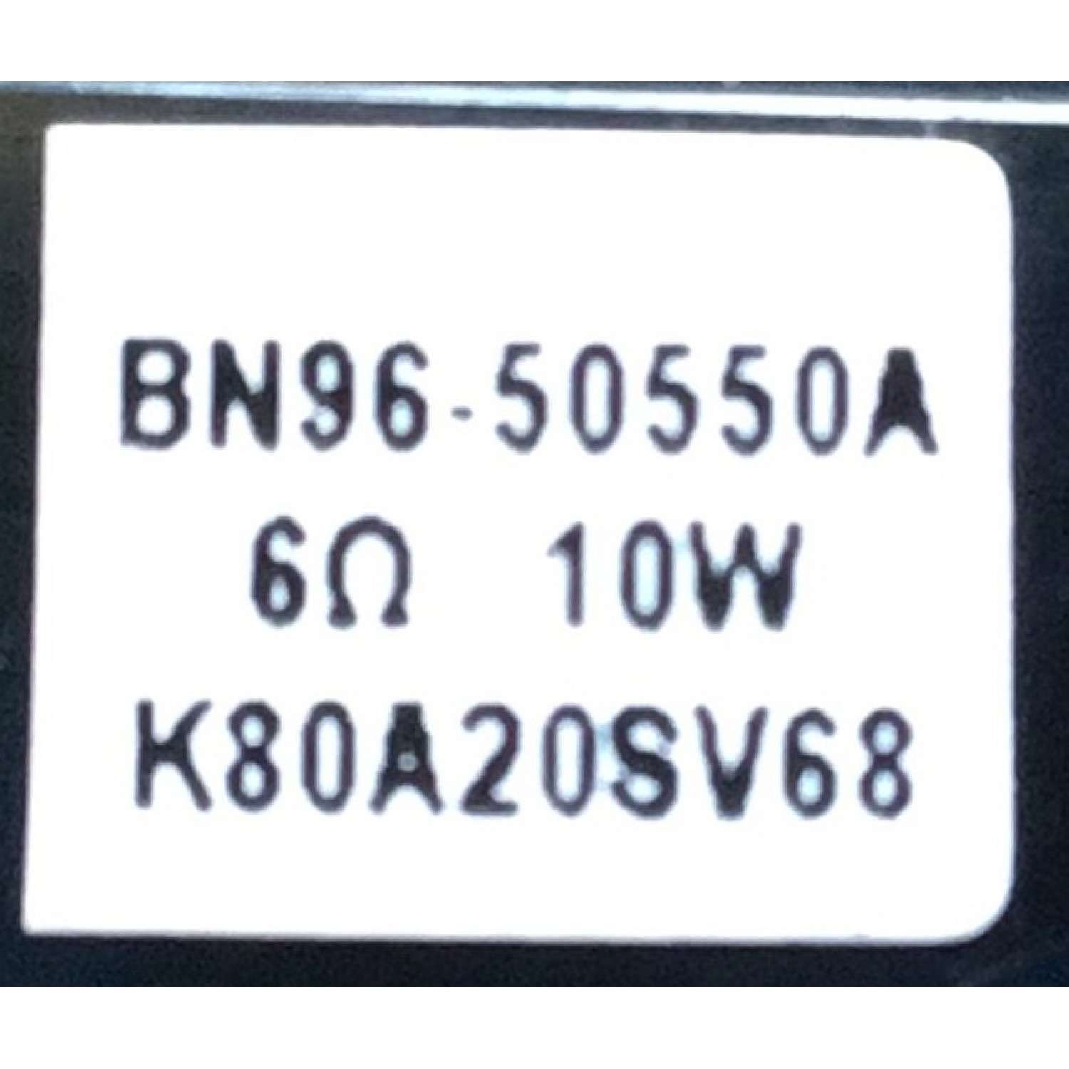 KIT DE BOCINAS (2 PIEZAS) PARA TV SAMSUNG NUMERO DE PARTE BN96-50550A / BN63-18622X  / BN63-18621X / BN9650550A / 50550A / PANEL CY-TT055FMAV4H / MODELO QN55Q80TAFXZA AC02 / QN55Q80TAF - Imagen 2