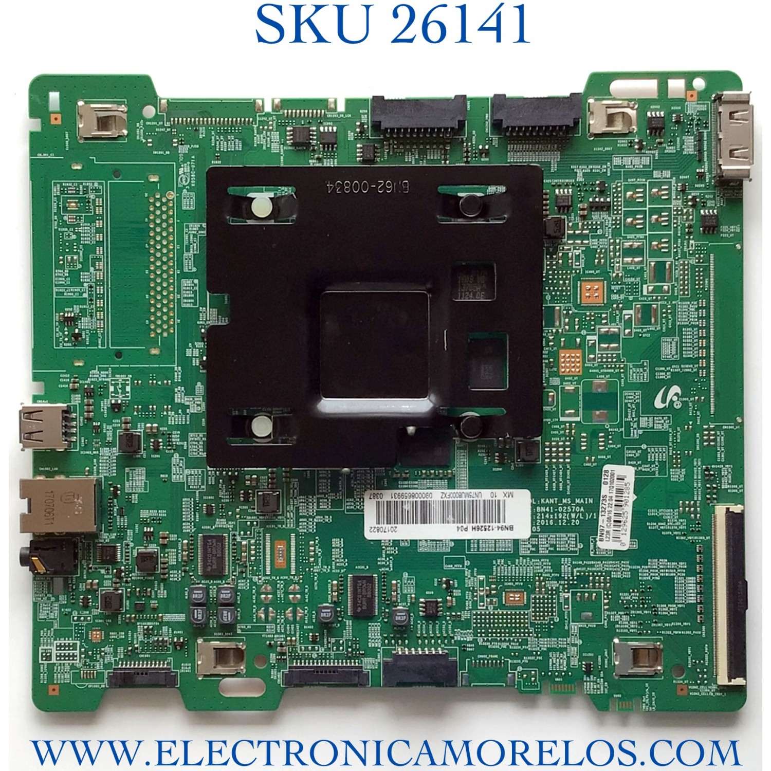 MAIN PARA TV SAMSUNG NUMERO DE PARTE BN94-12526H / BN41-13273S / BN97-13273S / PANEL CY-KM075FLNV7H / MODELOS UN75MU8000FXZA DD04 / UN75MU8000FXZA / UN75MU8000F