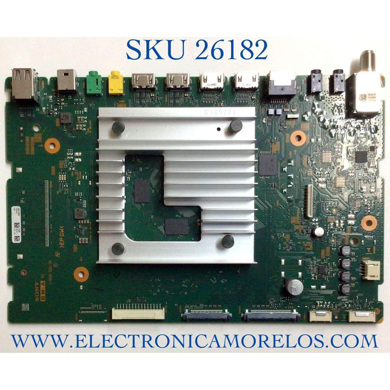 MAIN PARA TV SONY NUMERO DE PARTE A-5027-325-A / 1-009-724-31 / A5027325A / PANEL YDBM050CCU11 / DISPLAY T500QVN04.4 / MODELO KD-50X85J / KD50X85J