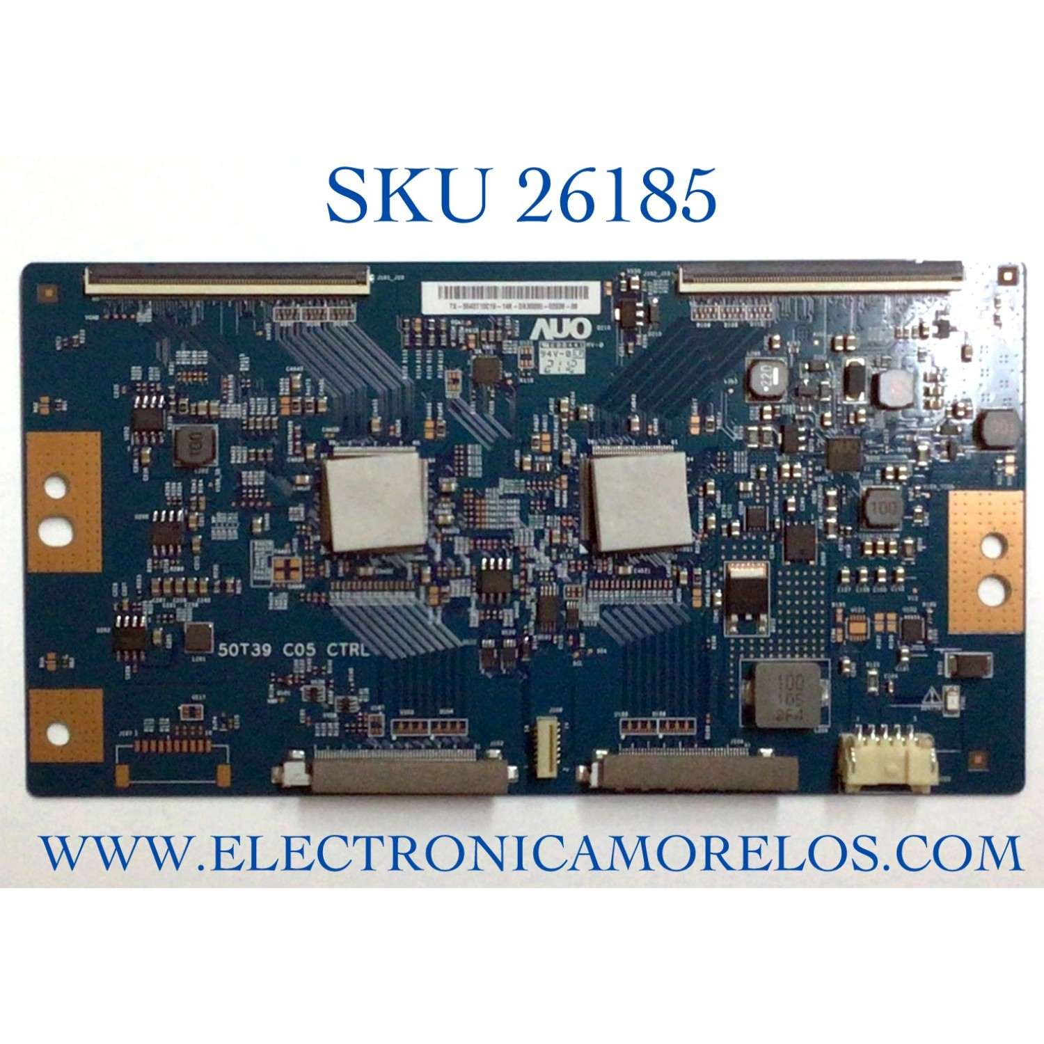 T-CON PARA TV SONY SMART TV / NUMERO DE PARTE 55.43T10.C19 / 5543T10C19 / 50T39-C05 / 50T39 C05 CTRL / PANEL YDBM043CCU11 / MODELO KD-43X85J / KD43X85J