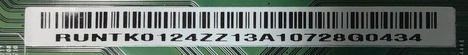 T-CON PARA TV WESTINGHOUSE NUMERO DE PARTE RUNTK0124ZZ / NCPD-TC546-002 / RUNTK0124ZZ13A10728G0434 / PANEL LC546PU3L02 / MODELO WR55UX4019 - Imagen 2