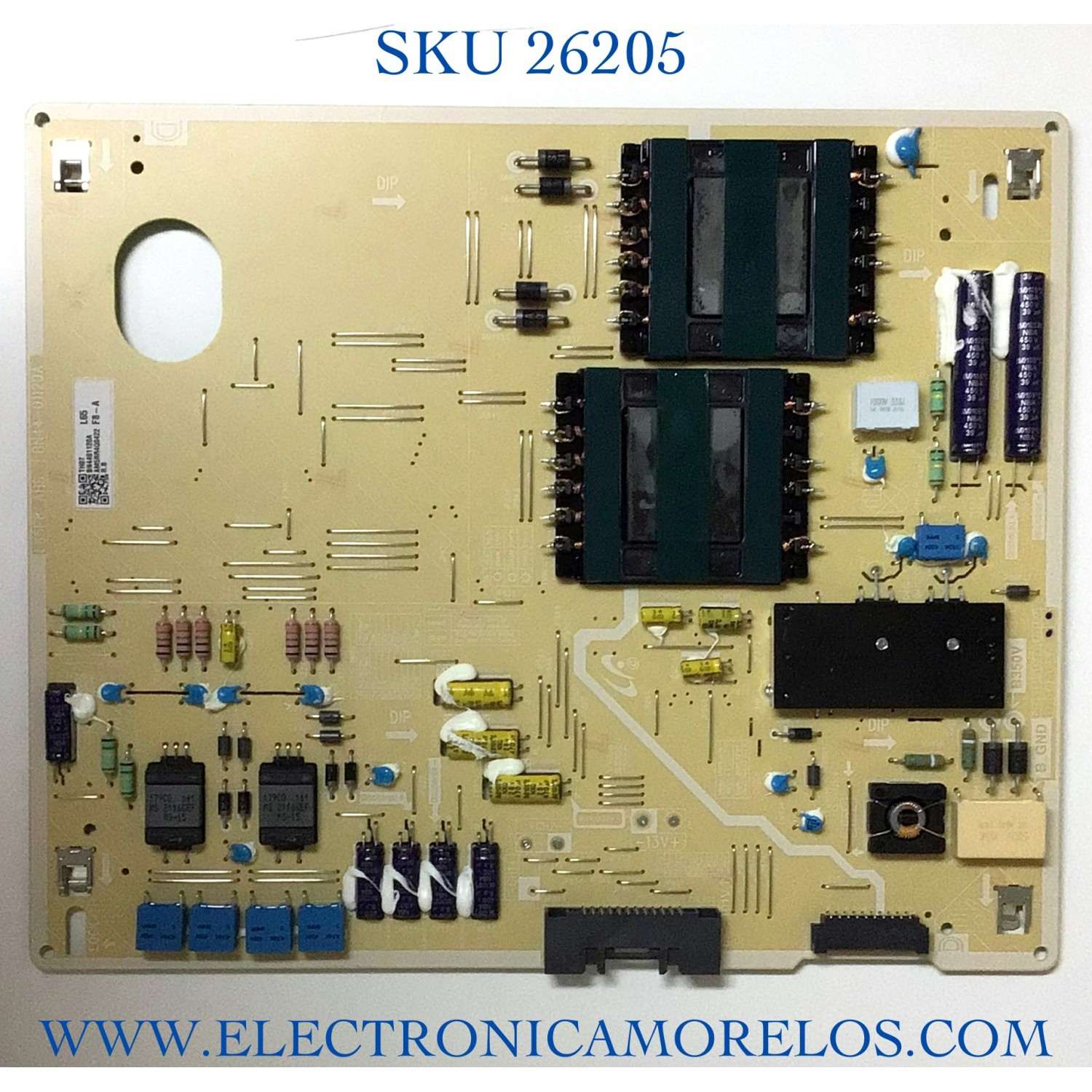 FUENTE Dc Vss Driver LED  PARA TV SAMSUNG / NUMERO DE PARTE BN44-01120A / L65F8_AHS / BN4401120A / PANEL CY-QA065FHLV1H / MODELO QN65LS03AAF / QN65LS03AAFXZA / QN65LS03AAFXZA FA02