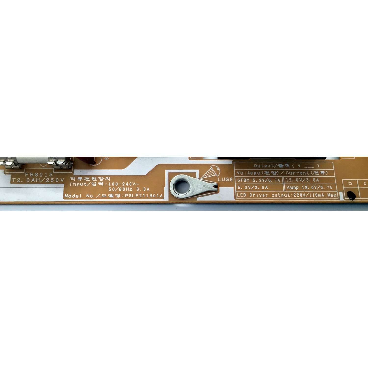 FUENTE DE PODER PARA TV SAMSUNG / NUMERO DE PARTE BN4400271A / PSLF211B01A / PD5512F1 / BN44-00271A / PANEL LTF550HF04-A04 / MODELOS UN55 / UN55B7000WFXZP / UN55B7000WFXZA / UN55B7000WMXZD / UN55B7000WFXZA / UN55B7000WFXZX / MAS MODELOS EN DESCRIPCIÓN - Imagen 4