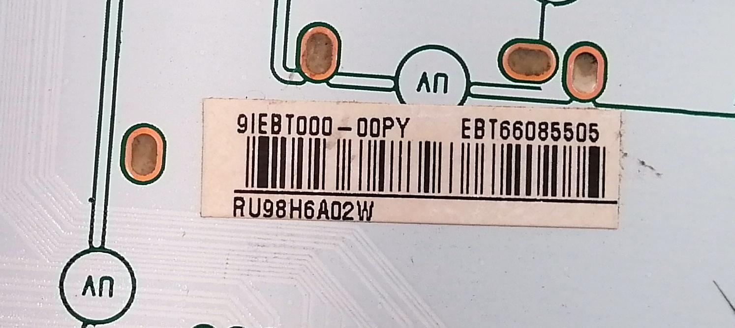 MAIN PARA TV LG OLED ((SMART TV)) / NUMERO DE PARTE EBT66085505 / EAX68303205 / 66085505 / EAX68303205(1.0) / PANEL LE770AQD (AM)(A1) / MODELO OLED77C9AUB - Imagen 2