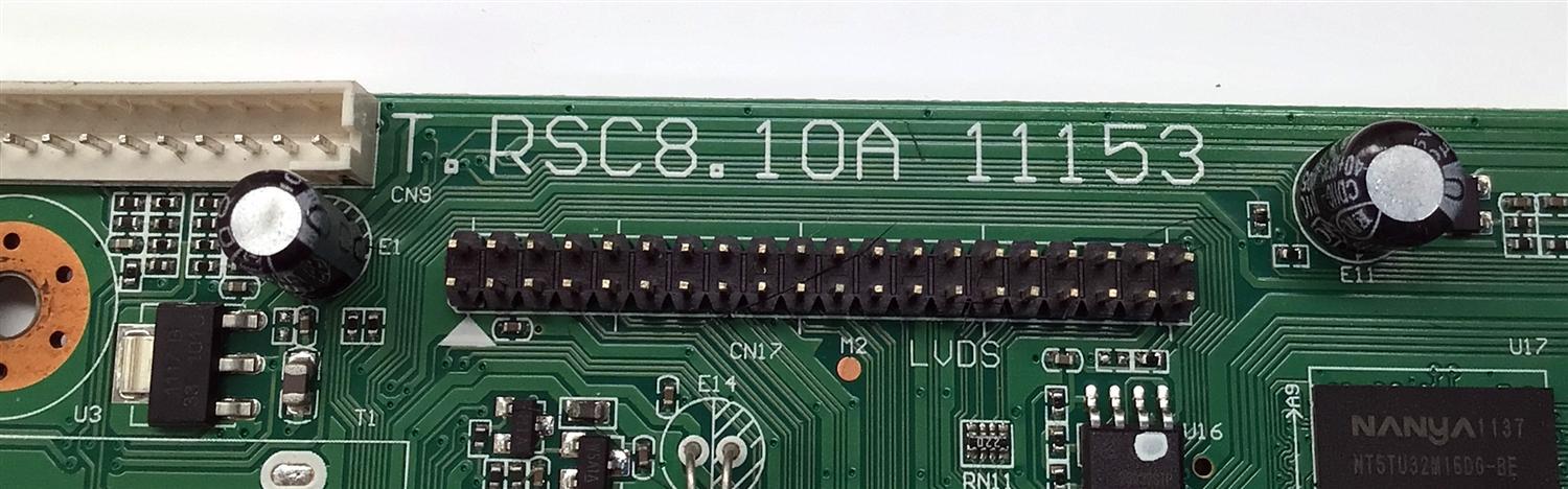 MAIN PARA TV APEX / NUMERO DE PARTE 1B1J2337 / T.RSC8.10A 11153 / LTA320AP29-W / TXACB5K00808 / T.RSC8.10A / T.RSC8.10A / PANEL V460H1-L06 / MODELO LD4688T - Imagen 2
