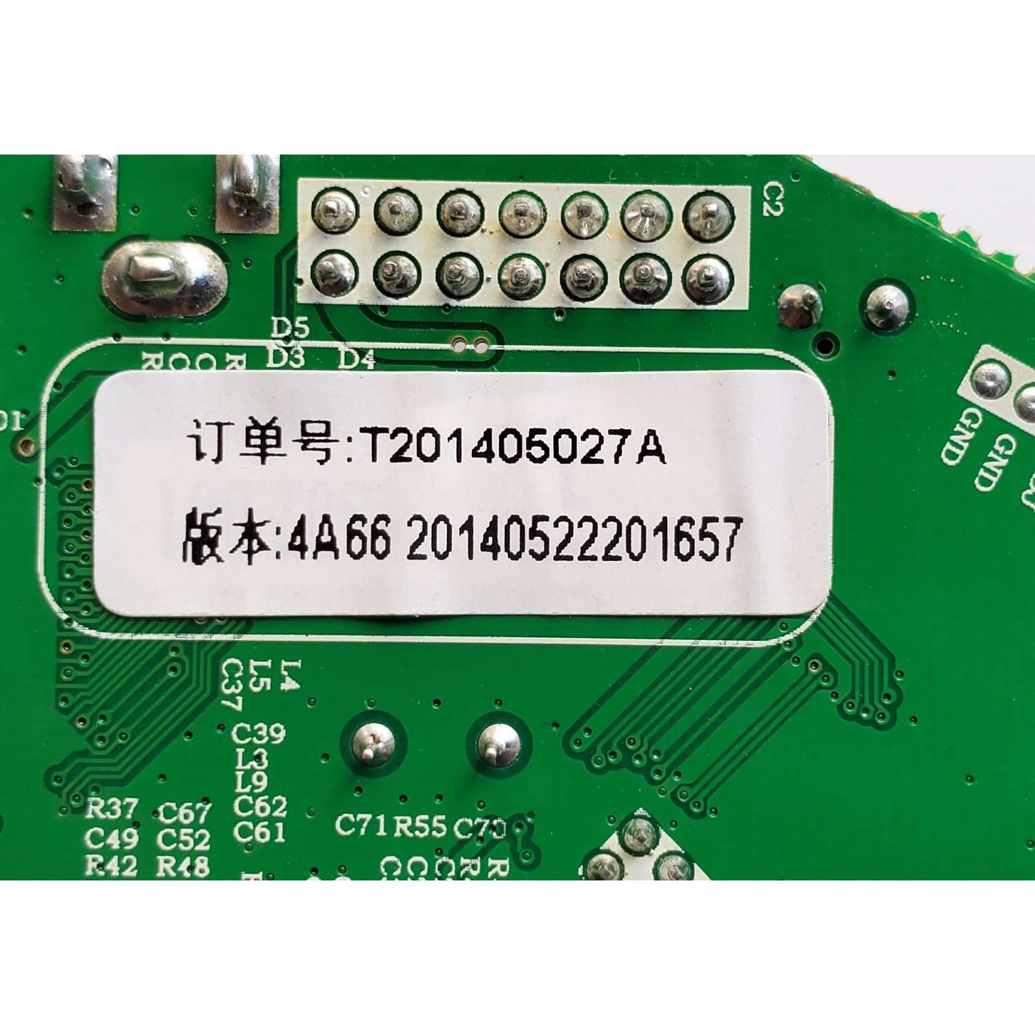 MAIN PARA TV PROSCAN / NUMERO DE PARTE T201405027A / 3BD0009114 / M3393L08.S02 / 20140522201657 / 2PE6548-1 / DISPLAY HV320WX2-206 / MODELO PLDV321300 - Imagen 2