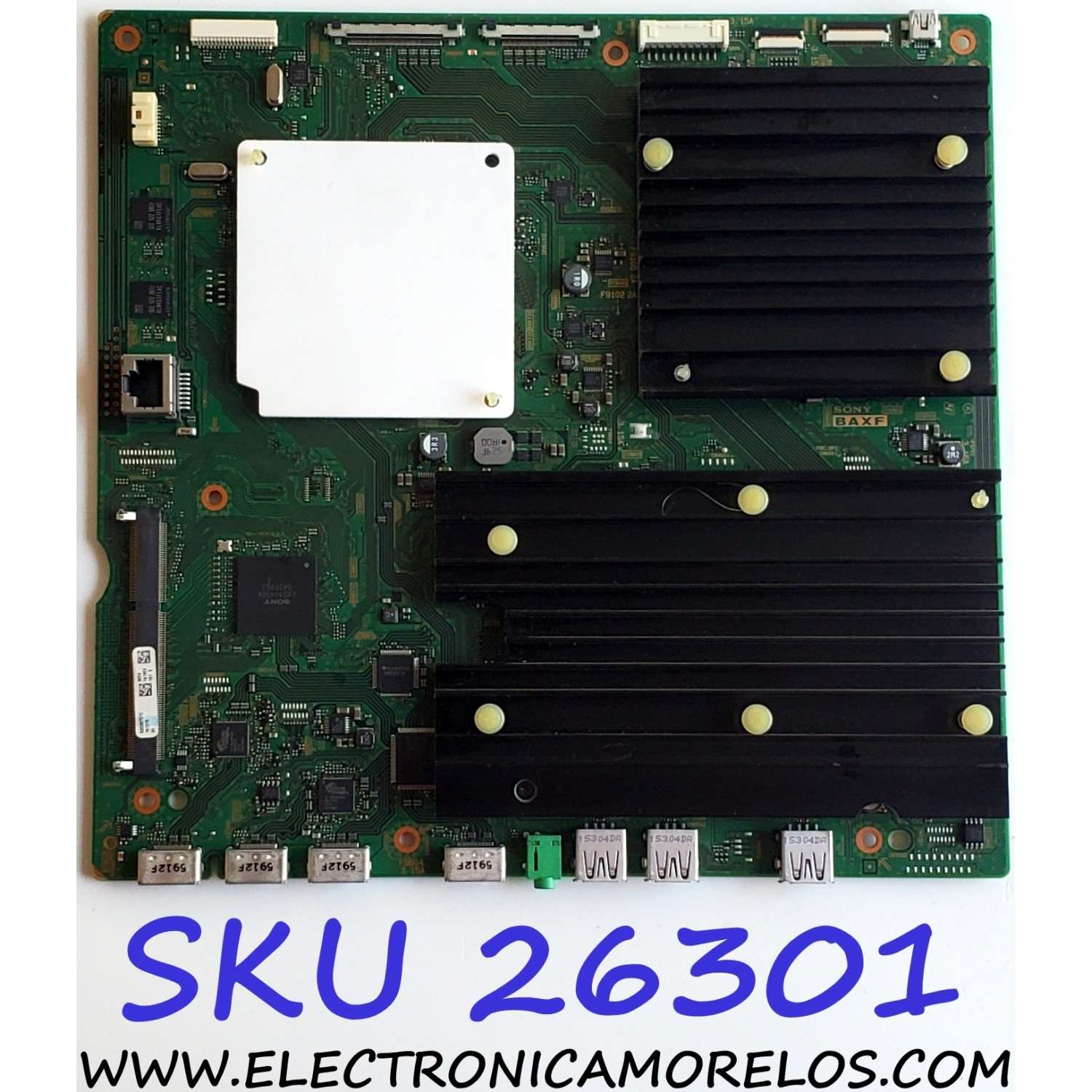 MAIN PARA TV SONY BRAVIA 4K·UHD SMART TV / NUMERO DE PARTE A2039757C 365 / 1-893-272-21 / A-2039-757-C 365 / 189327221 / PANEL YD4S650DTU01 / MODELO XBR65X950B / XBR-65X950B