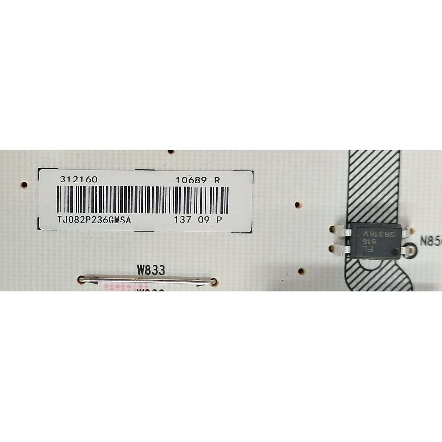 FUENTE DE PODER PARA TV HISENSE / NUMERO DE PARTE 312160 / RSAG7.820.10689/ROH / 10689-R / CQC13134095636 / PANEL HD750Y1U72-TBL2K2 / DISPLAY HV750QUB-F91 / MODELO 75R6030K - Imagen 4
