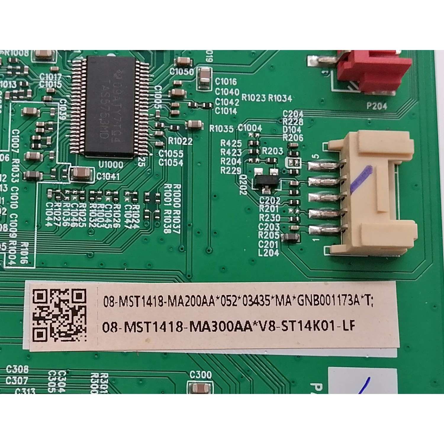 MAIN PARA TV TCL FHD ((ROKU TV)) / NUMERO DE PARTE 08-MST1418-MA300AA / 40-MS14FA-MAC2HG / 11602-500173 / MST14FA / 08-MST1418-MA200AA / V8-ST14K01-LF / DISPLAY PT320CT01-3 VER.1.3 / MODELO 32S327 - Imagen 2