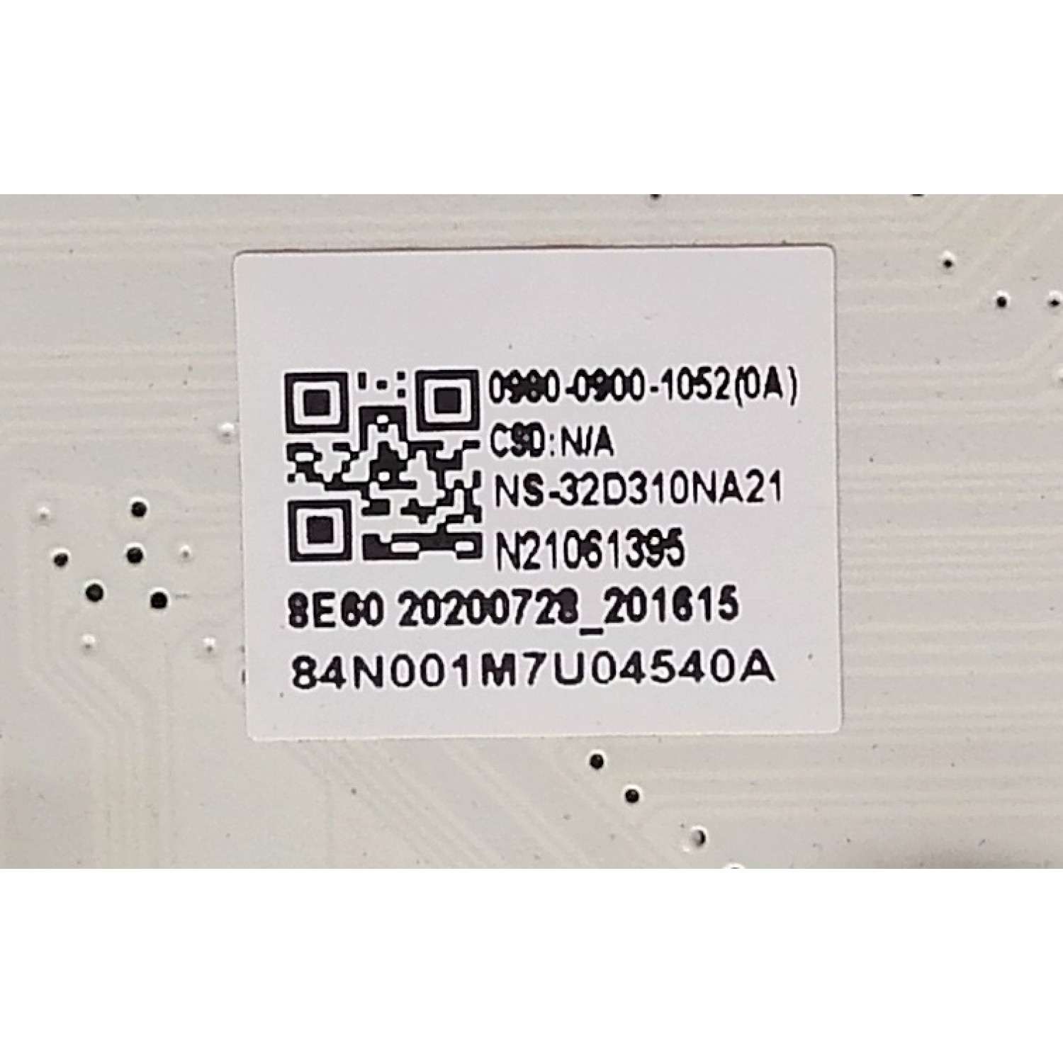 MAIN FUENTE ((COMBO)) PARA TV INSIGNIA HD / NUMERO DE PARTE 0980-0900-1052 / TP.MS3553W.PB765 / 098009001052 / N21061395 / DISPLAY ST3151A07-2 VER.2.7 / MODELO NS-32D310NA21 - Imagen 2