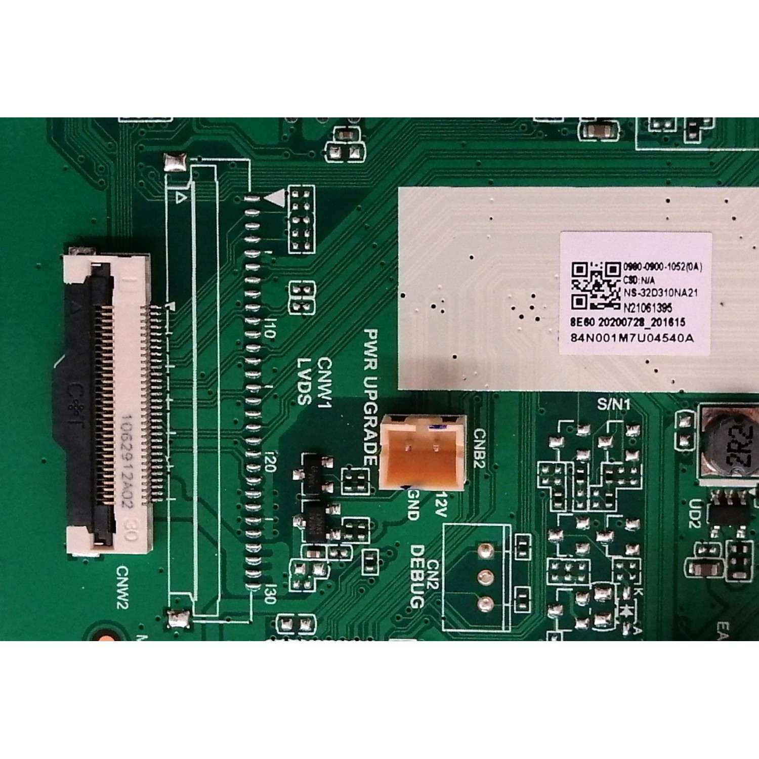 MAIN FUENTE ((COMBO)) PARA TV INSIGNIA HD / NUMERO DE PARTE 0980-0900-1052 / TP.MS3553W.PB765 / 098009001052 / N21061395 / DISPLAY ST3151A07-2 VER.2.7 / MODELO NS-32D310NA21 - Imagen 4