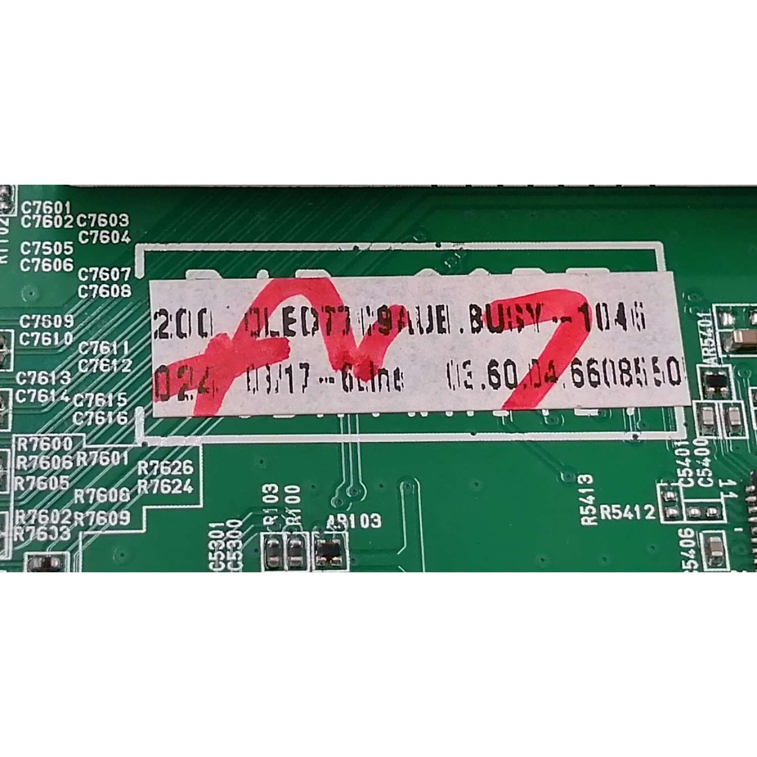 MAIN PARA TV LG OLED ((SMART TV)) / NUMERO DE PARTE EBT66085505 / EAX68303205 / 66085505 / EAX68303205(1.0) / PANEL LE770AQD (AM)(A1) / MODELO OLED77C9AUB - Imagen 4