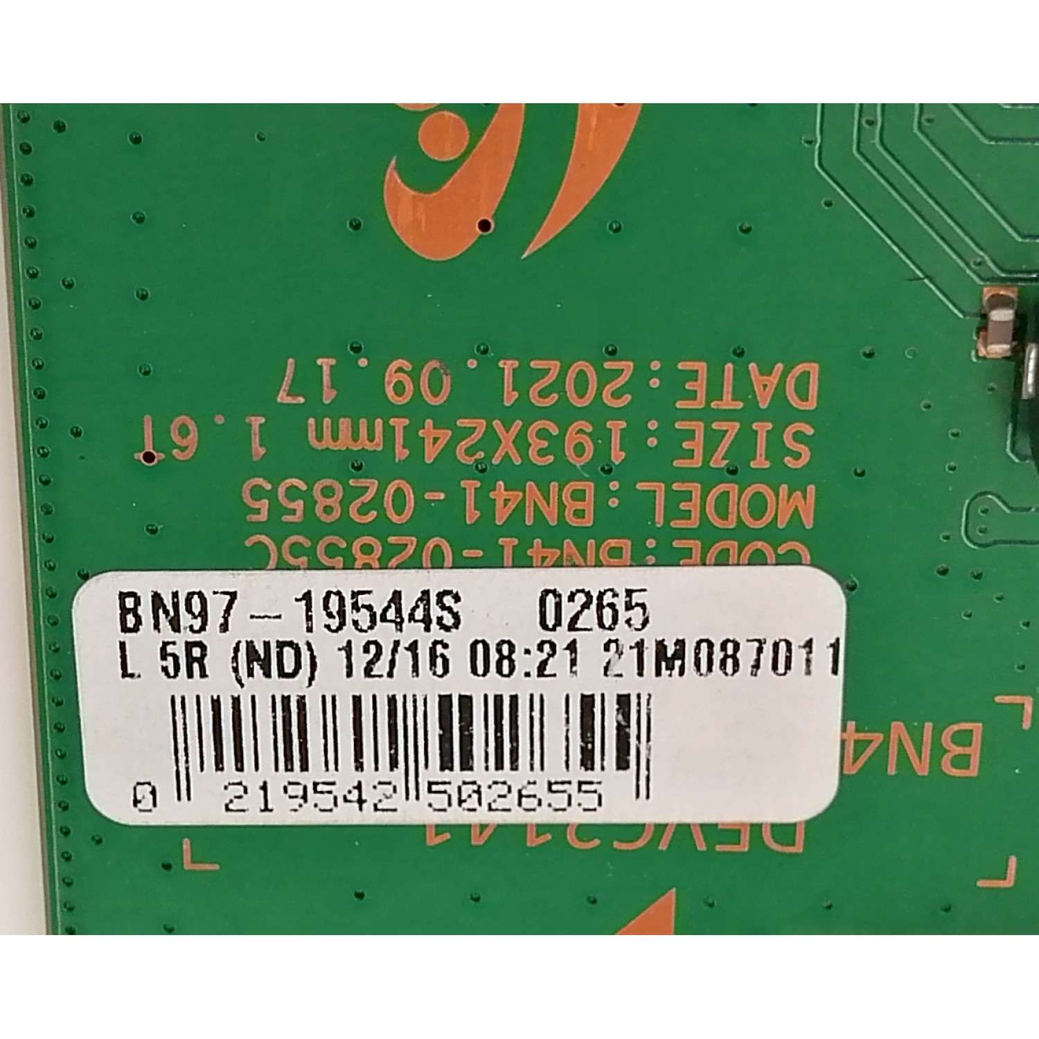  MAIN PARA TV SAMSUNG NEO QLED 4K·UHD·HDR / NUMERO DE PARTE BN94-17519A / BN41-02855C / BN97-19544S / BN9417519A / PANEL CY-TA065FMHVAH / MODELOS QN65QN90 / QN65QN90AAFXZA CQ60 / QN65QN9D / QN65QN9DAAFXZA CQ62 - Imagen 3