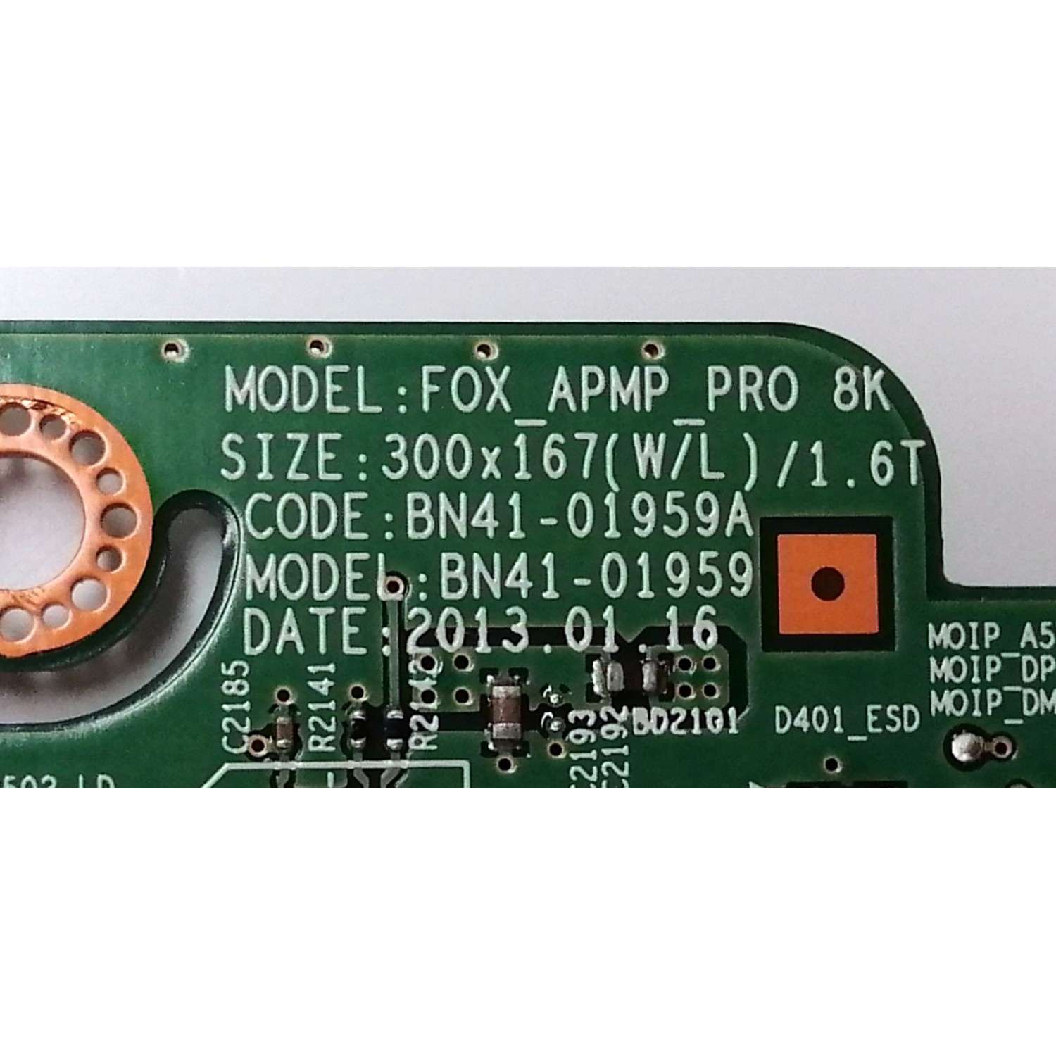 MAIN PARA TV SAMSUNG / NUMERO DE PARTE BN94-06218A / BN41-01959A / BN97-07157A / BN9406218A / PANEL CY-SF460DSLV3H / MODELO UN46F8000 / UN46F8000BFXZA TS01 - Imagen 2