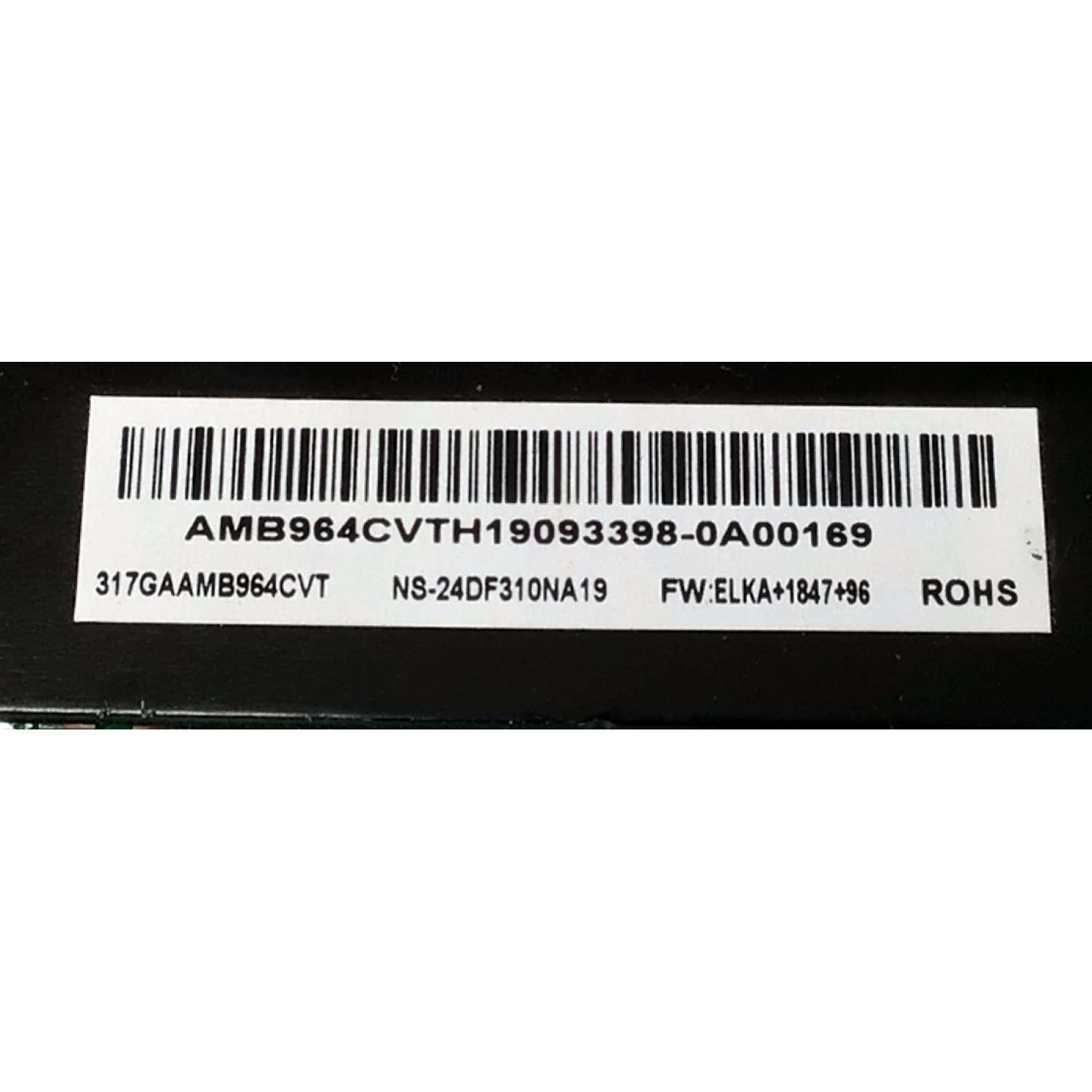 MAIN PARA TV INSIGNIA / NUMERO DE PARTE 317GAAMB964CVT / TD.T950.67 / AMB964CVT / E-P-BSS3W-24-NA-RS0 / H19093398 / DISPLAY HV236WHB-N00 / MODELO NS-24DF310NA19 - Imagen 4