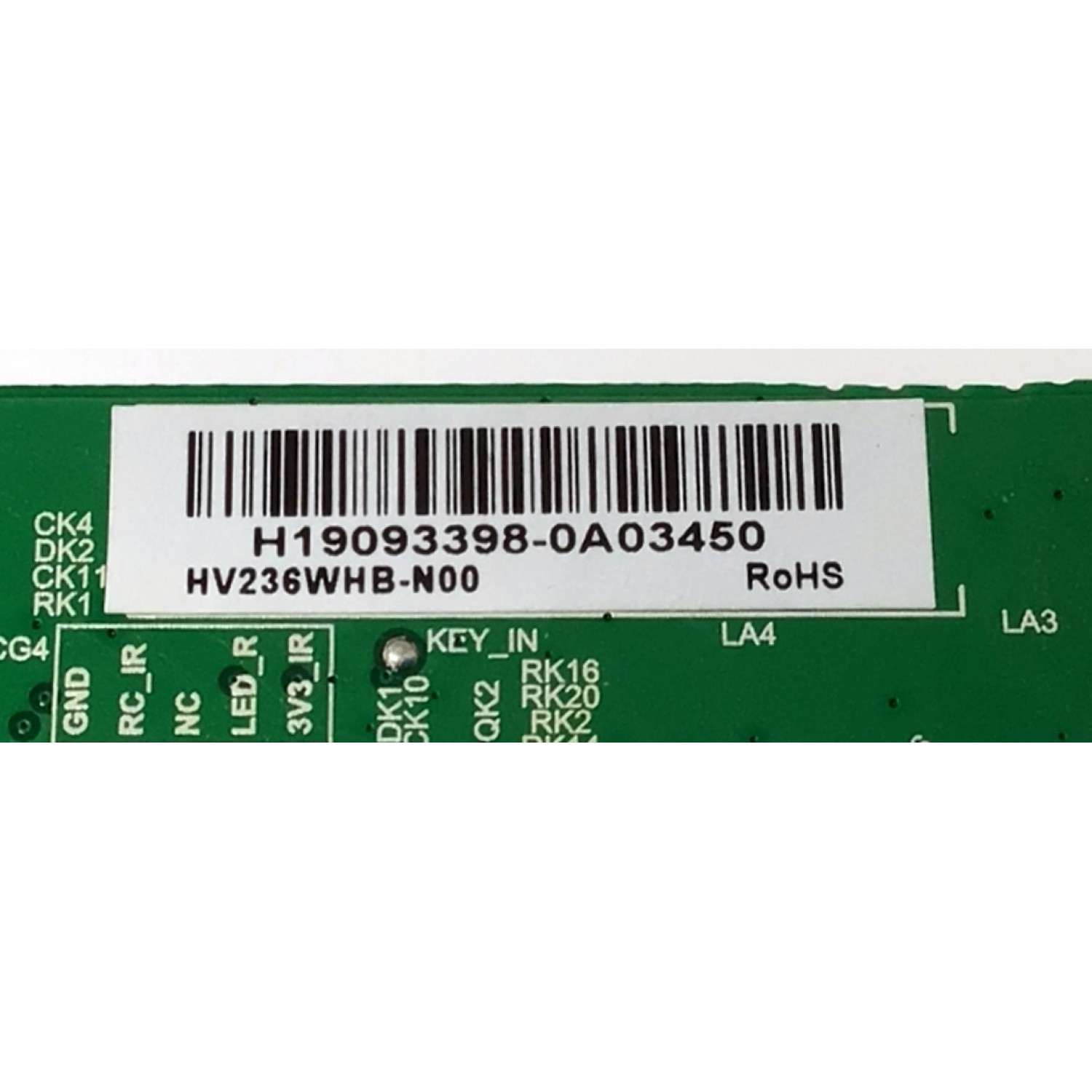 MAIN PARA TV INSIGNIA / NUMERO DE PARTE 317GAAMB964CVT / TD.T950.67 / AMB964CVT / E-P-BSS3W-24-NA-RS0 / H19093398 / DISPLAY HV236WHB-N00 / MODELO NS-24DF310NA19 - Imagen 2
