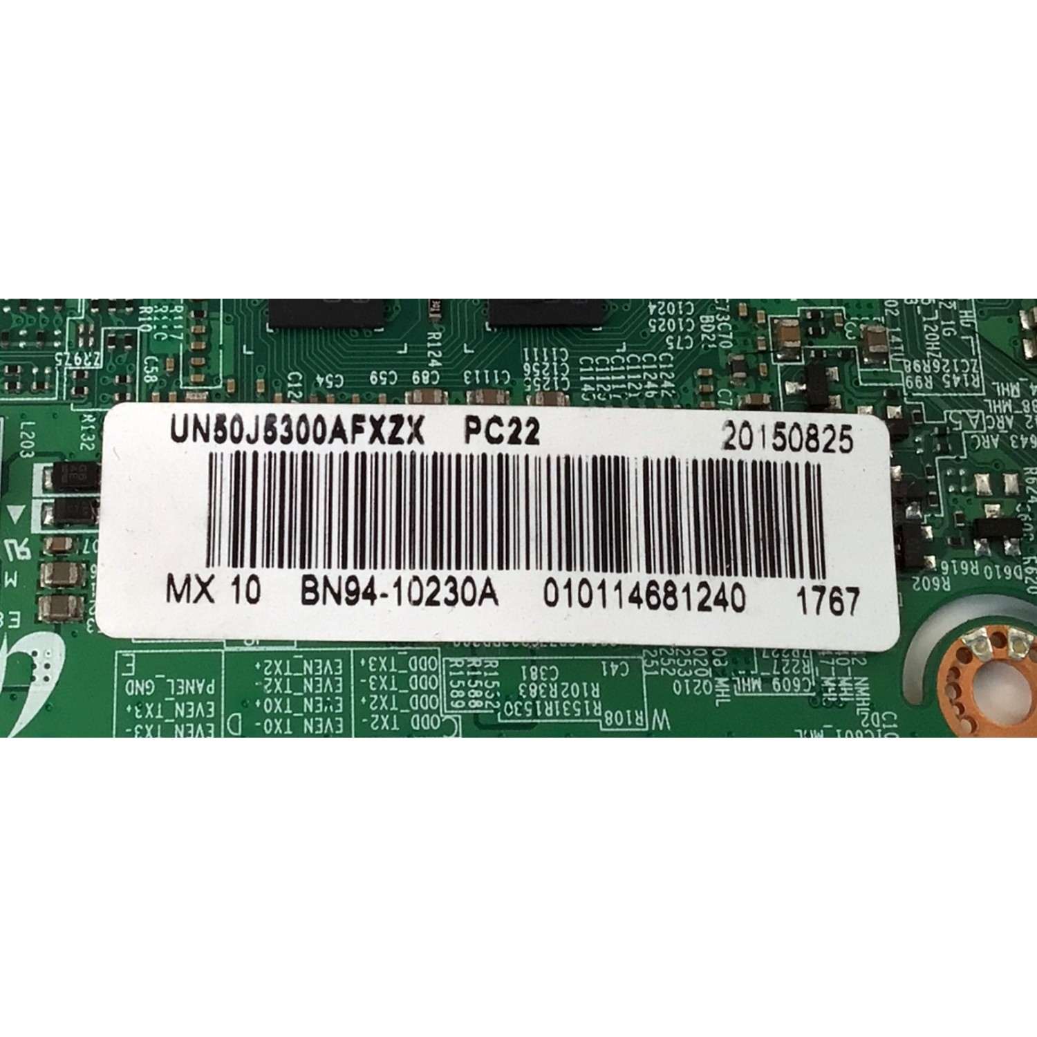 MAIN PARA TV SAMSUNG FHD ((SMART TV)) / NUMERO DE PARTE BN94-10230A / BN41-02307B / BN97-09262D / BN9410230A / PANEL GJ050BGA-B2 / DISPLAY T500HVN09.2 / MODELOS UN50J5300 / UN50J5300AFXZX / UN50J5300AFXZA DH03 - Imagen 4