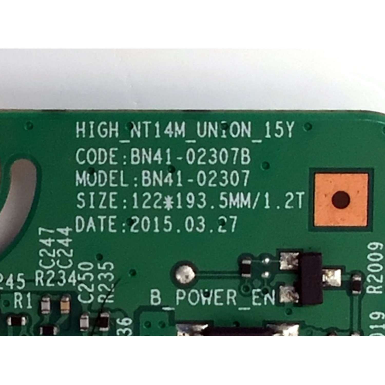 MAIN PARA TV SAMSUNG FHD ((SMART TV)) / NUMERO DE PARTE BN94-10230A / BN41-02307B / BN97-09262D / BN9410230A / PANEL GJ050BGA-B2 / DISPLAY T500HVN09.2 / MODELOS UN50J5300 / UN50J5300AFXZX / UN50J5300AFXZA DH03 - Imagen 2