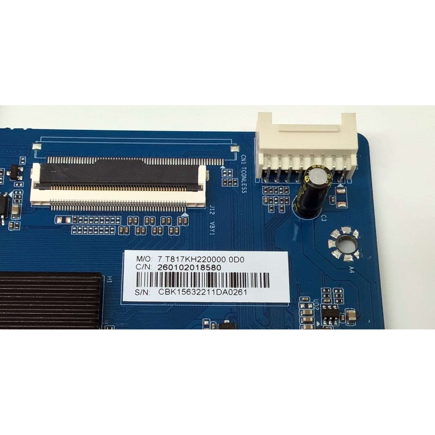 MAIN PARA TV WESTINGHOUSE 4K·UHD·HDR ((ROKU TV)) / NUMERO DE PARTE 260102018580 / CV817-KH / 7.T817KH220000.0D0 / CBK15632211DA0261 / PANEL HK550WLEDM-EHA8H / DISPLAY PT550GT05-1 VER.2.0 / MODELOS WR55UX4212 / WR55UT4212 - Imagen 4