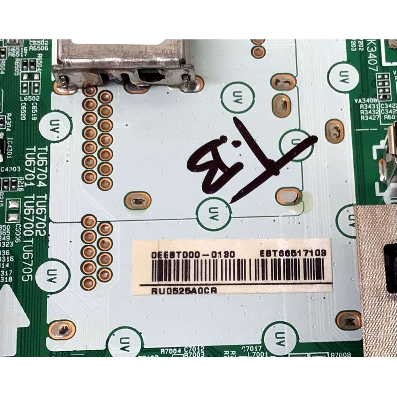 MAIN PARA TV LG NANOCELL 4K·UHD·HDR / NUMERO DE PARTE EBT66517103 / EAX69109604 / 66517103 / EAX69109604(1.0) / PANEL NC55EQH-ABHH5 / DISPLAY HV550QUB-S1E / MODELO 55NANO86UNA / 55NAN086UNA / 55NANO86UNA.BWMFLOR - Imagen 3