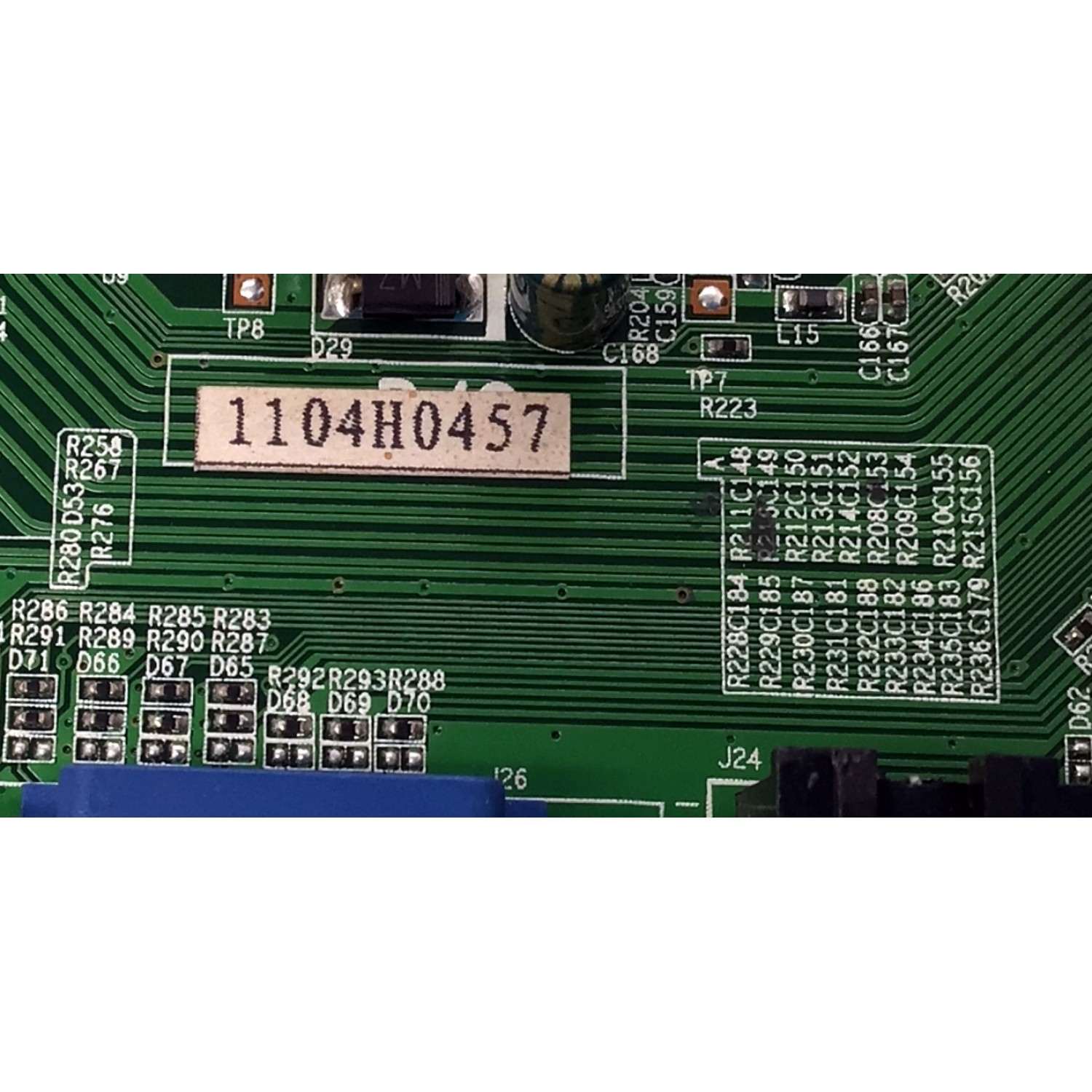 MAIN PARA TV ELEMENT / NUMERO DE PARTE 1104H0457 / CV318H-A / TI11147 / 20110416X000381 / 1104H0454 / ATSC-THTF-TI11112-LTA400HF12-CV318H-A-20-B1 / PANEL LTA400HF12-W03 / MODELO ELEFQ402 - Imagen 3