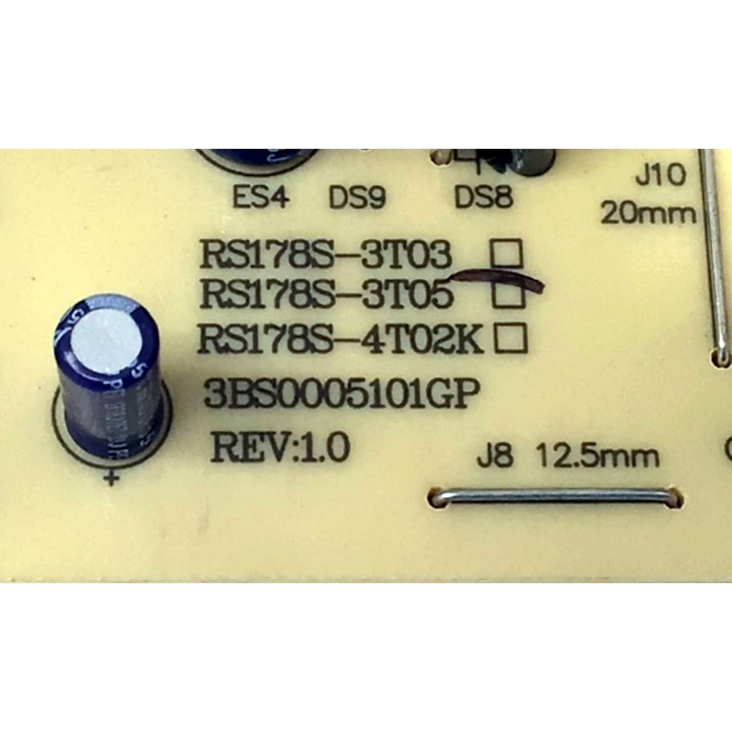 FUENTE DE PODER PARA TV RCA / NUMERO DE PARTE RE46HQ1640 / RS178S-3T05 / 3BS0005101GP / MODELOS LED58G45RQ / LED55C55R120Q W505-LE55C55-N5 / LED55G55R120Q 4404-LE55G55-O4 - Imagen 4