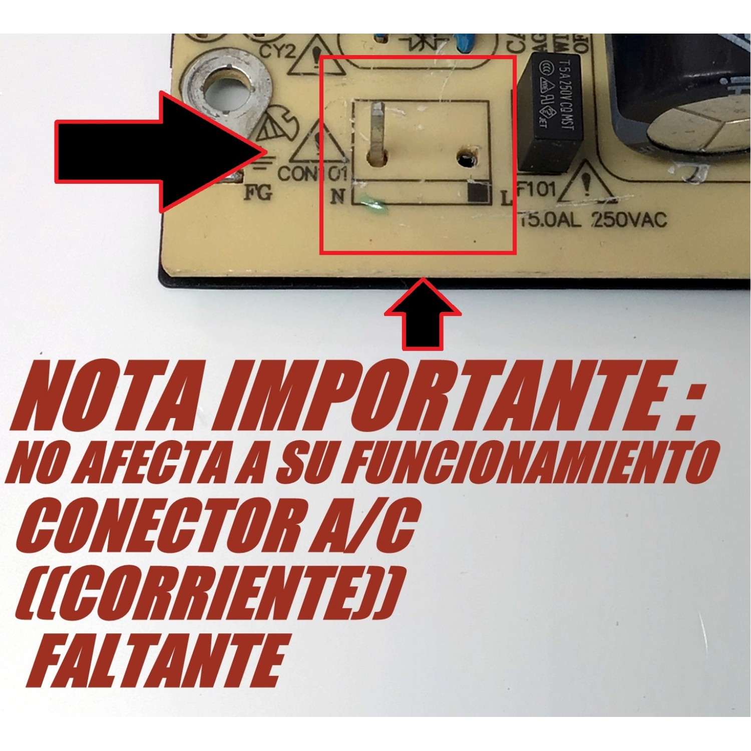 FUENTE DE PODER PARA TV RCA / NUMERO DE PARTE RE46HQ1640 / RS178S-3T05 / 3BS0005101GP / MODELOS LED58G45RQ / LED55C55R120Q W505-LE55C55-N5 / LED55G55R120Q 4404-LE55G55-O4 - Imagen 5