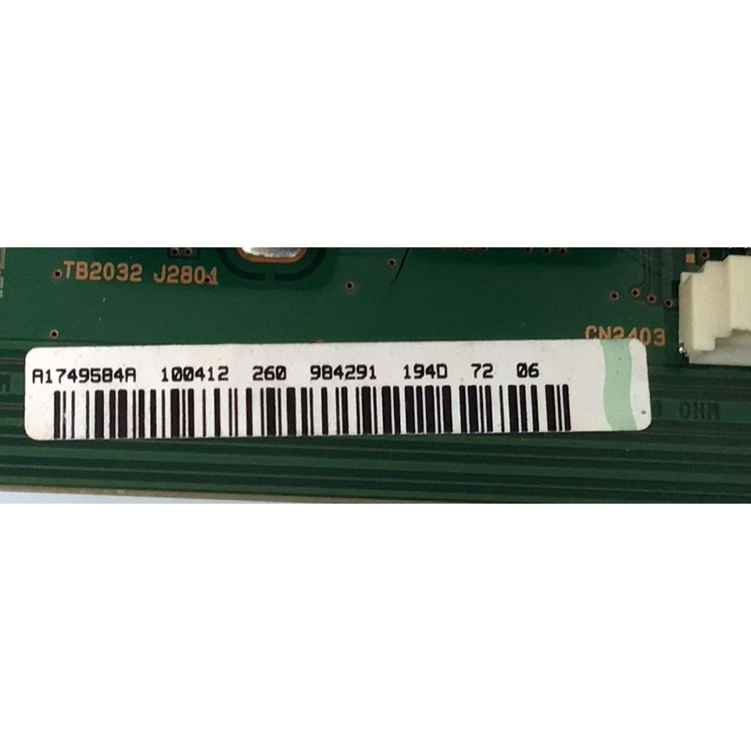 MAIN PARA TV SONY BRAVIA / NUMERO DE PARTE A1749584A 194 / 1-881-636-31 / 1-881-636-32 / A-1749-584-A 194 / A1749584B / A-1772-835-A / MODELO KDL-32EX40B / KDL-40EX40B - Imagen 3