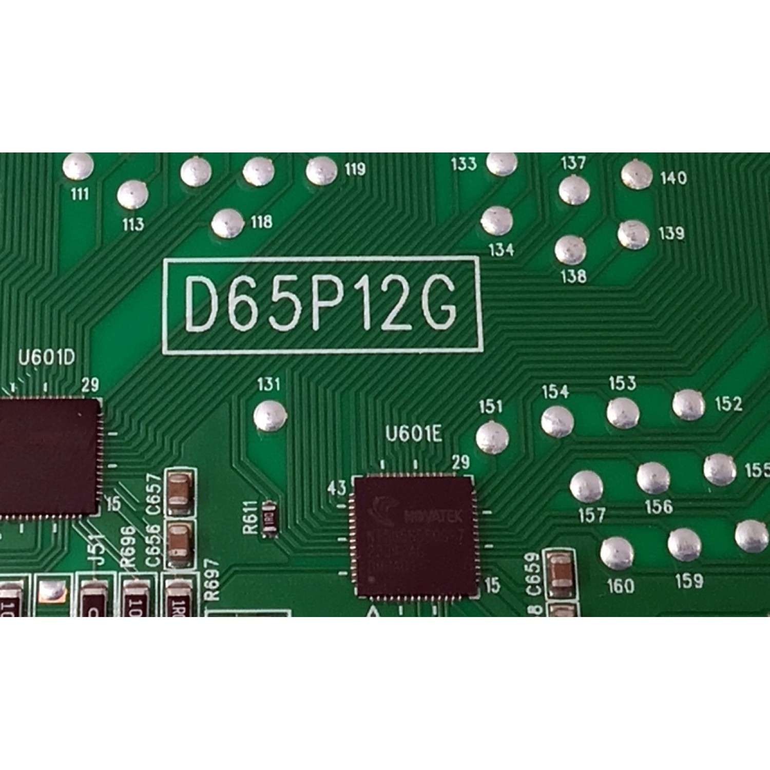 LED DRIVER PARA TV TCL QLED / NUMERO DE PARTE 308035-000082 / 40-65P12G-DRA1AG / 11605-500058 / D65P12G / V8-M65P12H-LC / GTC012602I / PANEL LVU650NDJL CD9W28 V1 / DISPLAY ST6451D08-5 VER.2.1 / MODELO 65Q750G - Imagen 2