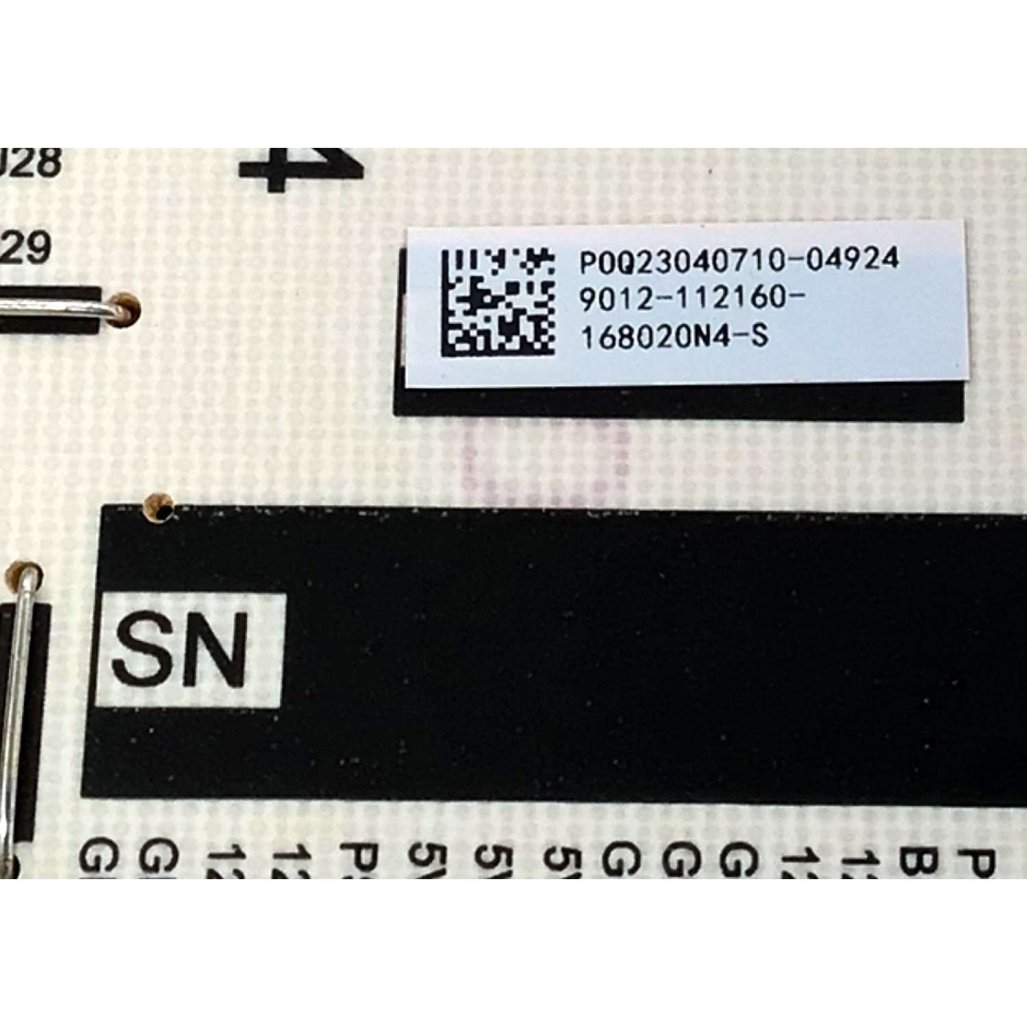 FUENTE DE PODER PARA TV SHARP ORIGINAL / NUMERO DE PARTE 9012-112160-168020N4-S / K-P168-SO4 / K-P168-S04 / 4702-KP168S-A2133D31 / 9012-112160-168020N4 / P0Q23040710 / PANEL K650W / MODELOS 4T-C65EL8UR / WR55UT4212 / 100012587 65 PULGADAS / 4T-C58EL8UR - Imagen 2