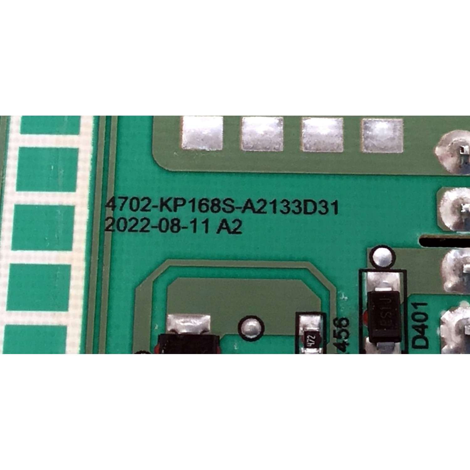 FUENTE DE PODER PARA TV SHARP ORIGINAL / NUMERO DE PARTE 9012-112160-168020N4-S / K-P168-SO4 / K-P168-S04 / 4702-KP168S-A2133D31 / 9012-112160-168020N4 / P0Q23040710 / PANEL K650W / MODELOS 4T-C65EL8UR / WR55UT4212 / 100012587 65 PULGADAS / 4T-C58EL8UR - Imagen 4