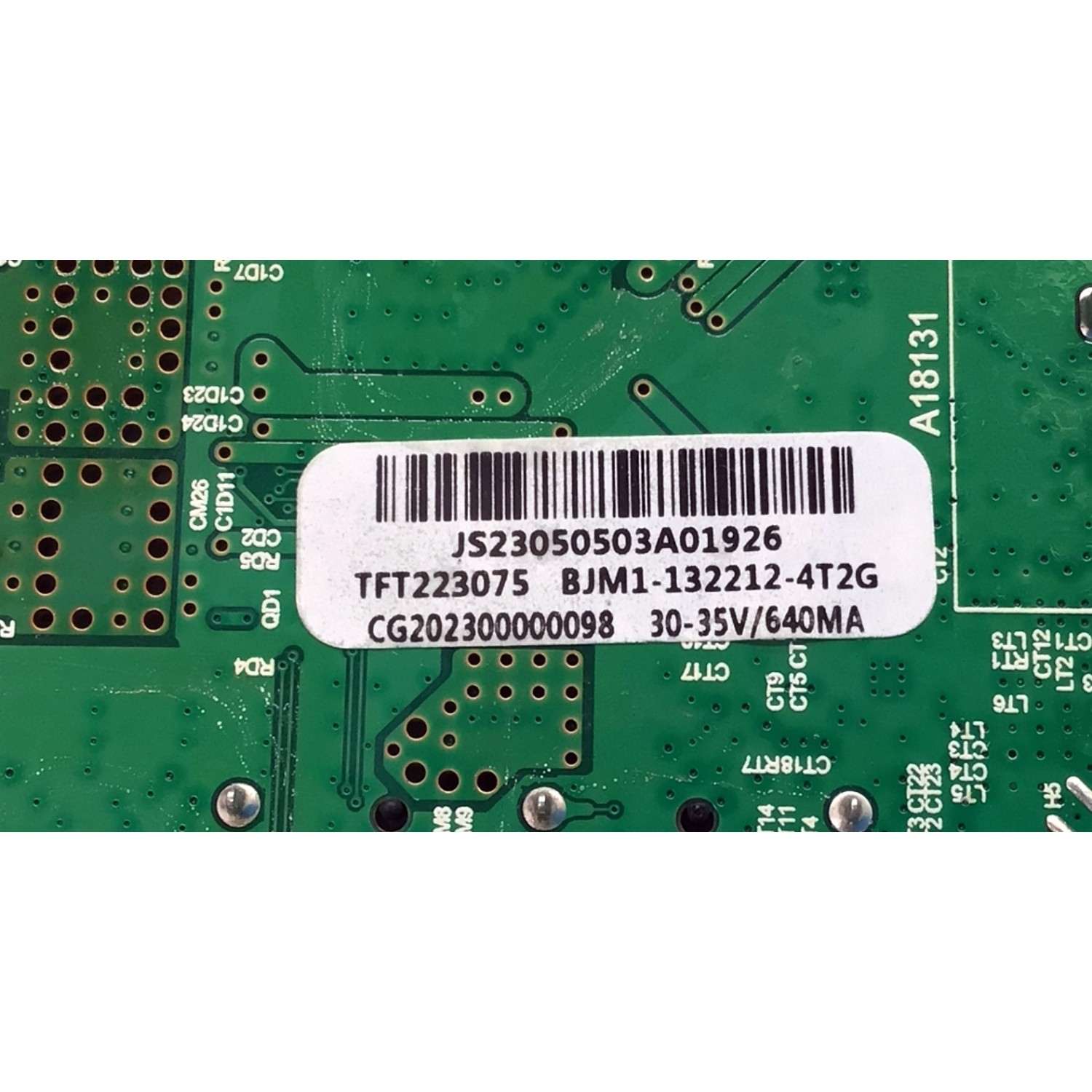 MAIN FUENTE ((COMBO)) PARA TV DAEWOO HD / NUMERO DE PARTE BJM1-132212-4T2G / HK.T.RDA9108P538 / TFT223075 / JS23050503A01926 / CQC10134224714 / CG202300000098 / PANEL G320LD1DXJ-17 / LC320DXJ-SHAC / LC320DXJ (SH)(AC) / MODELO DAW32H - Imagen 3