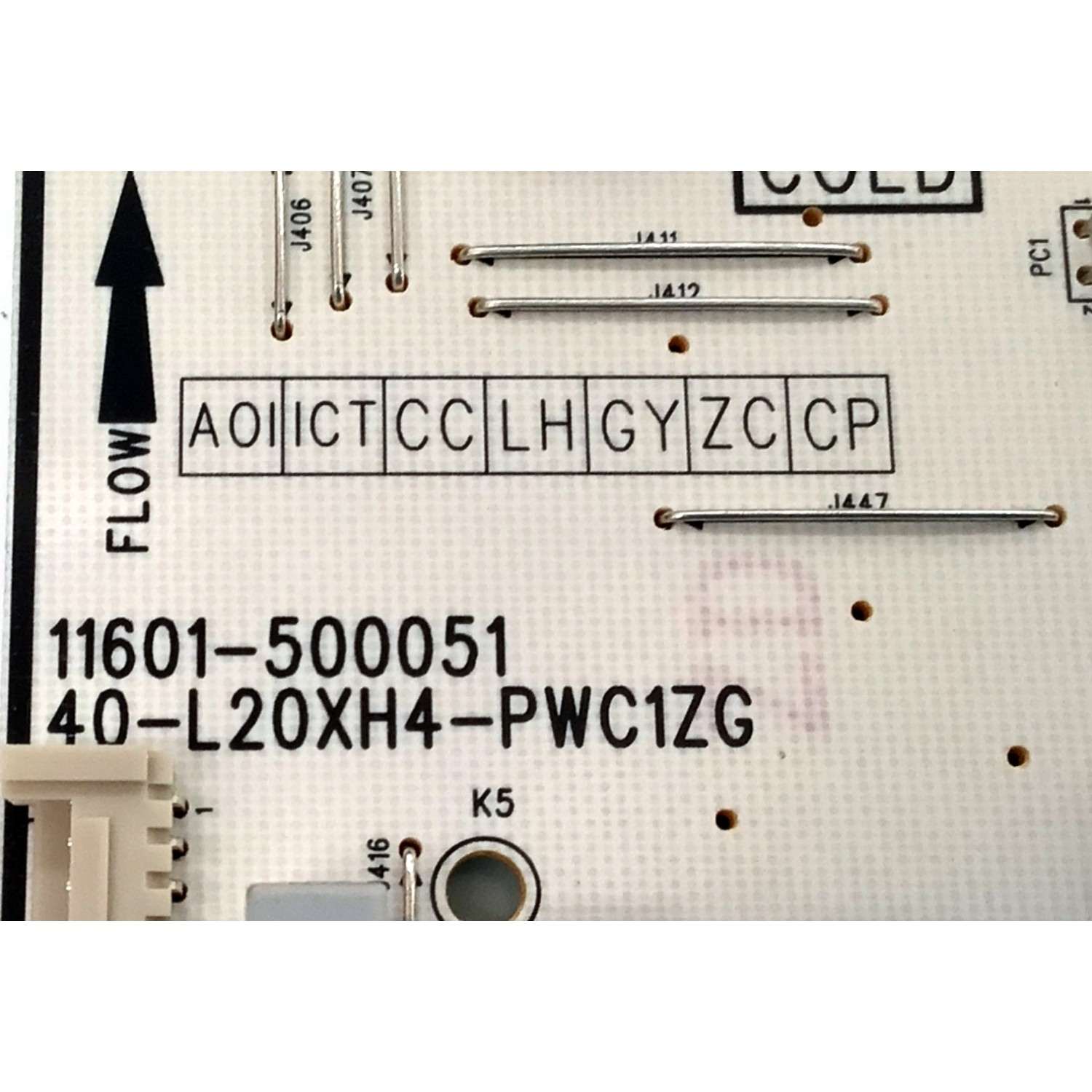 FUENTE DE PODER PARA TV TCL QLED / NUMERO DE PARTE 30805-000316 / 40-L20XH4-PWC1ZG / 11601-500051 / L20XW / E148158 / 20230803 / 20358990 / DISPLAY ST5461D18-2 VER.2.1 / MODELO 55Q550G - Imagen 2